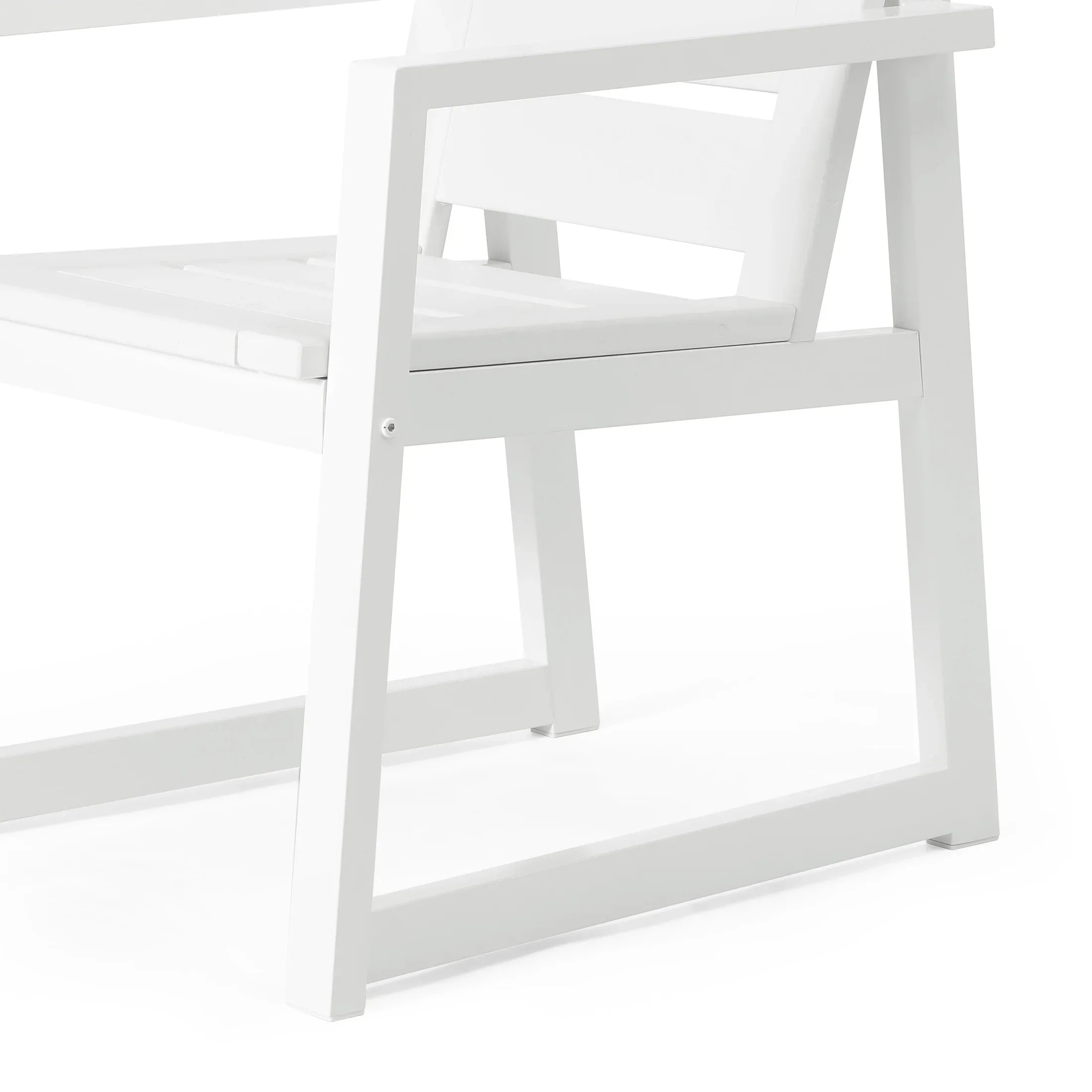 Stinson HDPE Outdoor Patio Dining Arm Chair