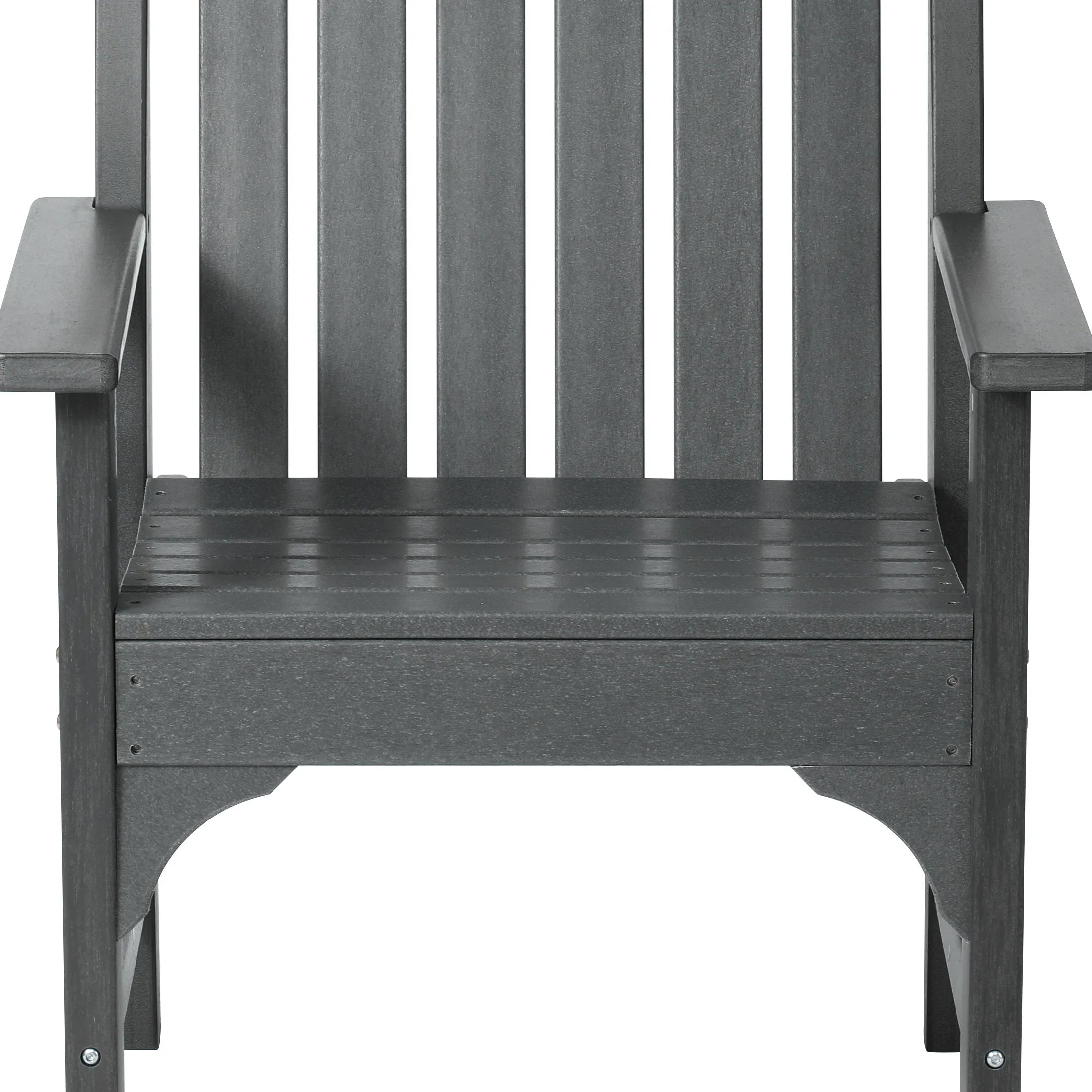 Paradise 5-Piece HDPE Outdoor Patio Chair and Square Table Dining Set