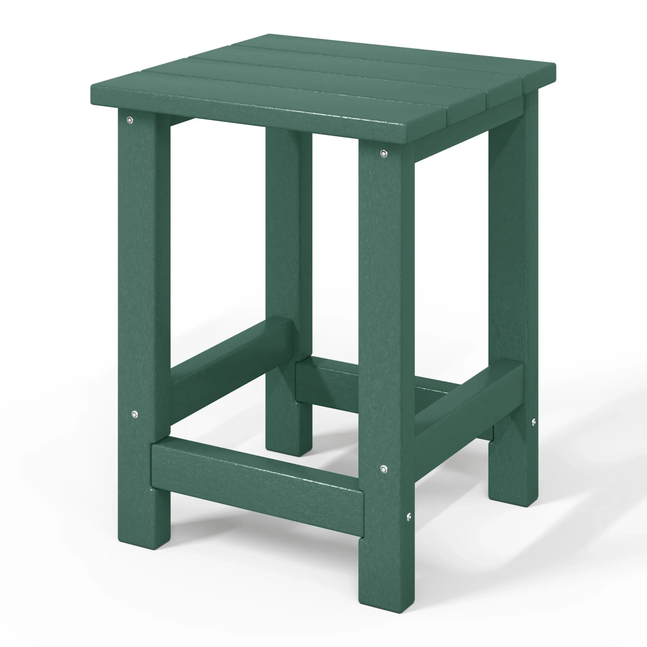 Paradise Kids Outdoor Patio Furniture HDPE Adirondack Square Side Table
