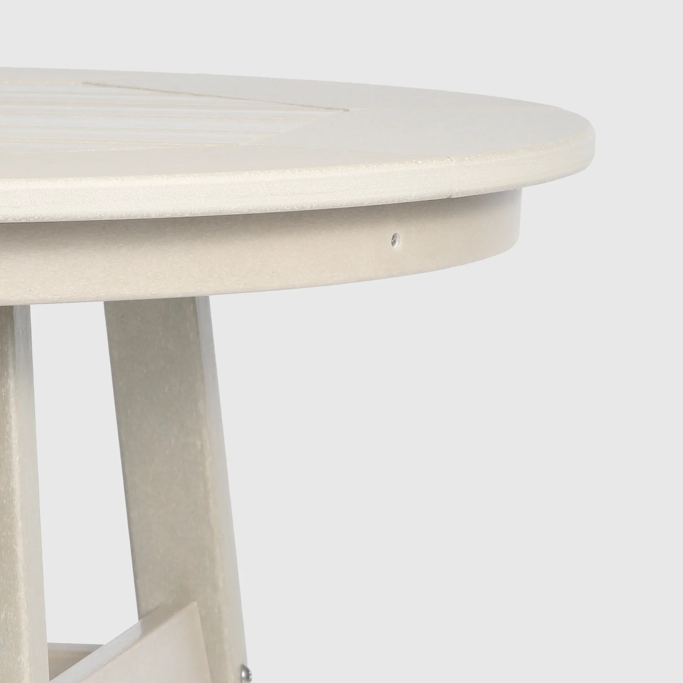 Paradise Outdoor 35" HDPE Round Patio Counter Height Bar Table