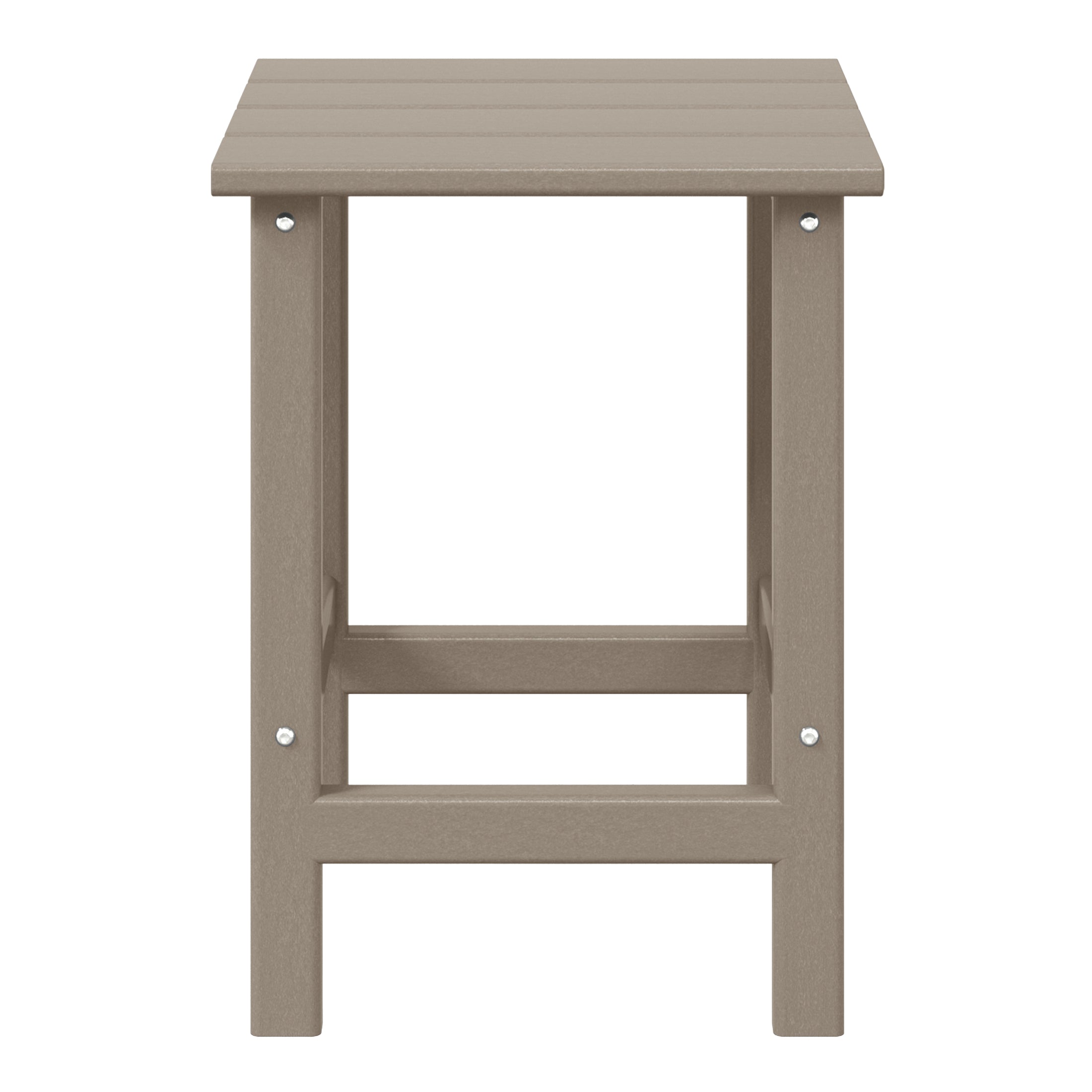 Paradise 14" square outdoor Side table for Adirondack chair