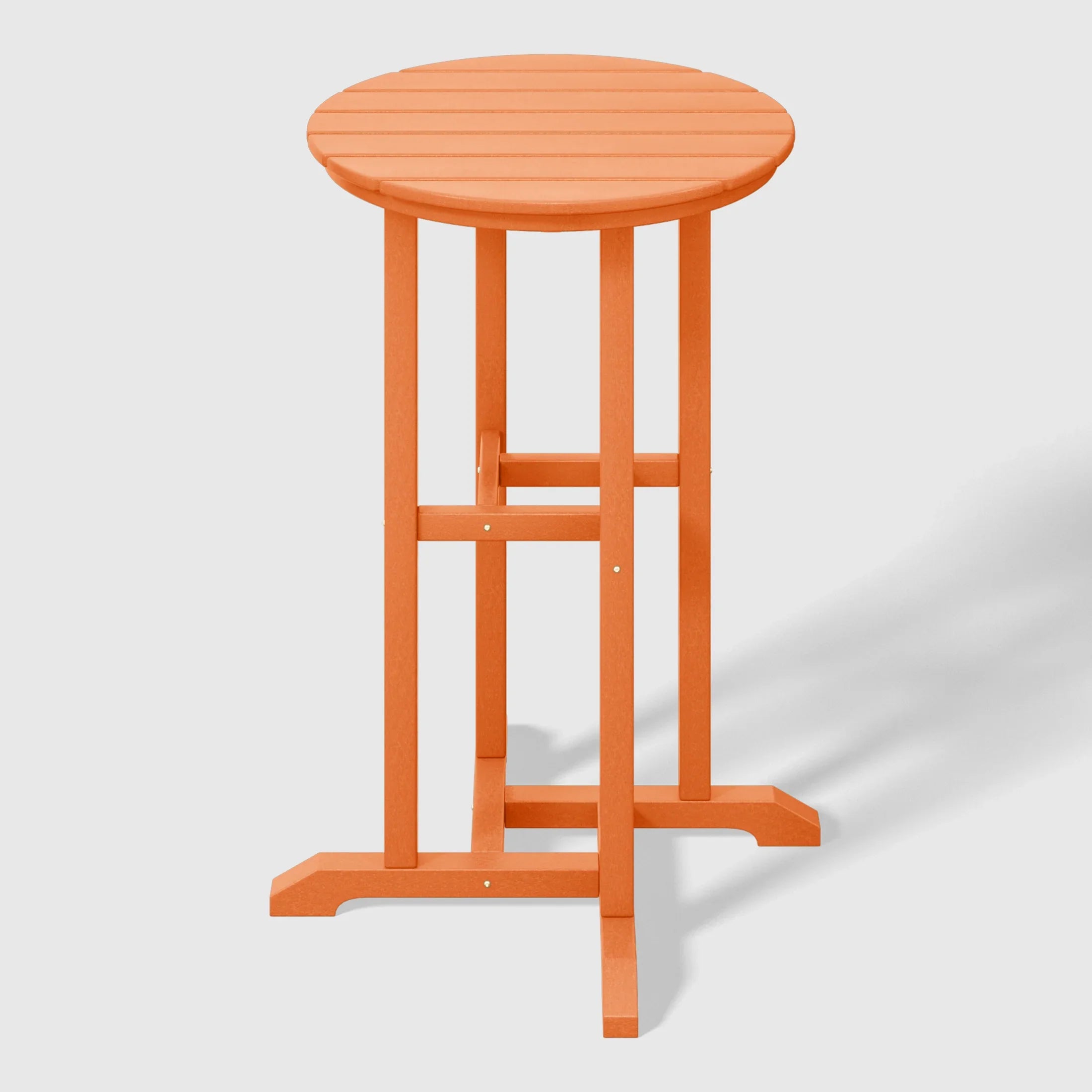 Paradise 37" Counter Height Round Outdoor Patio Bistro Bar Table