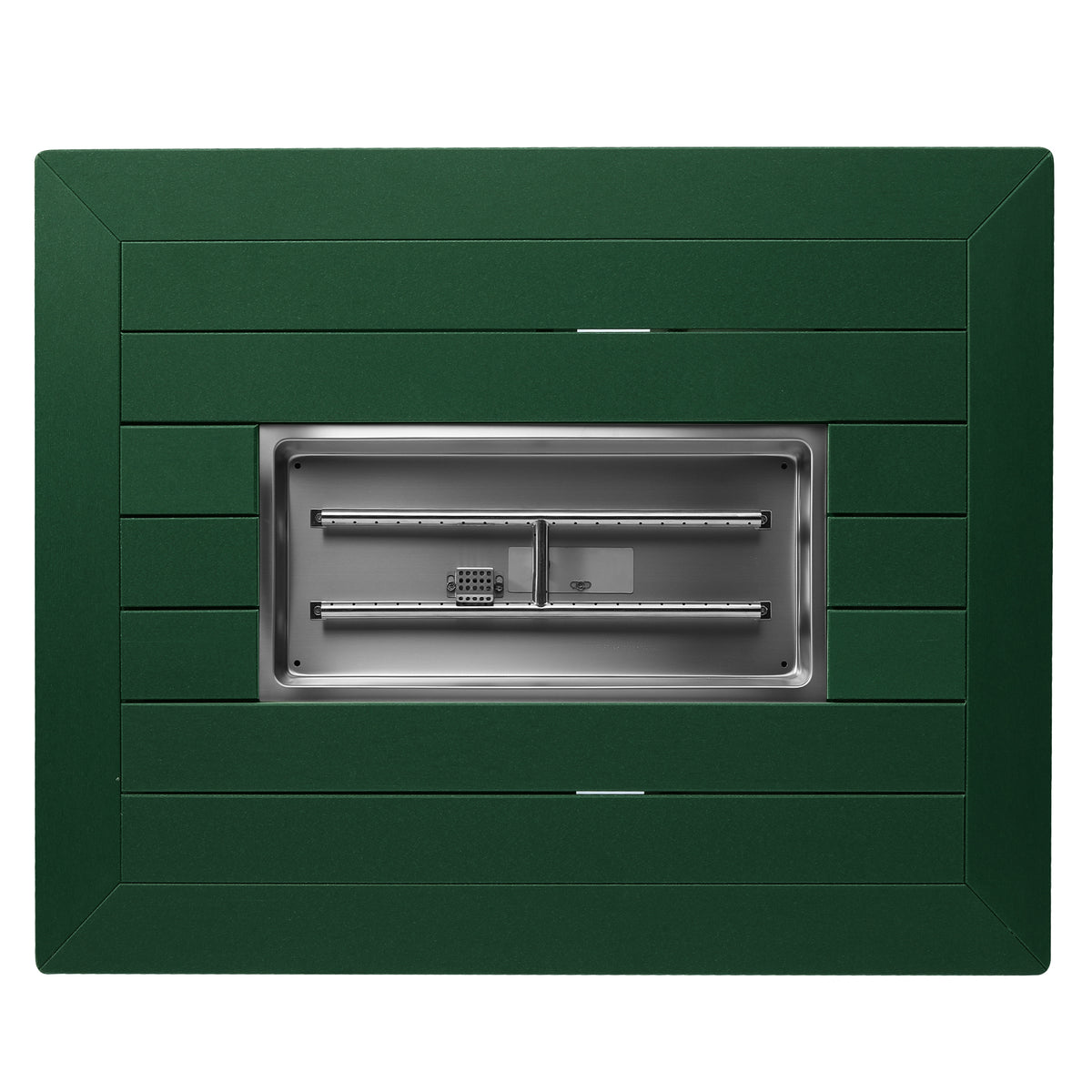 Sol 46" Modern Outdoor 55,000 BTU Patio Gas Propane Rectangle Deck Fire Pit Table