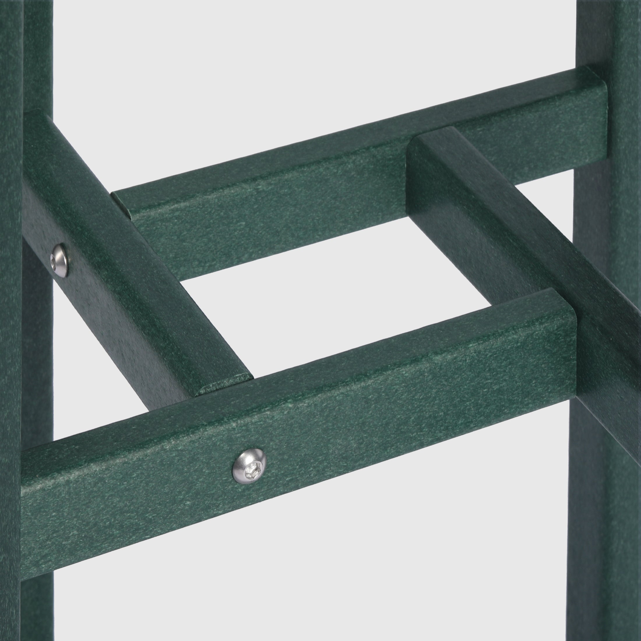 Paradise Outdoor Patio Bar Height Table and Bar Stool 3-Piece Dining Set