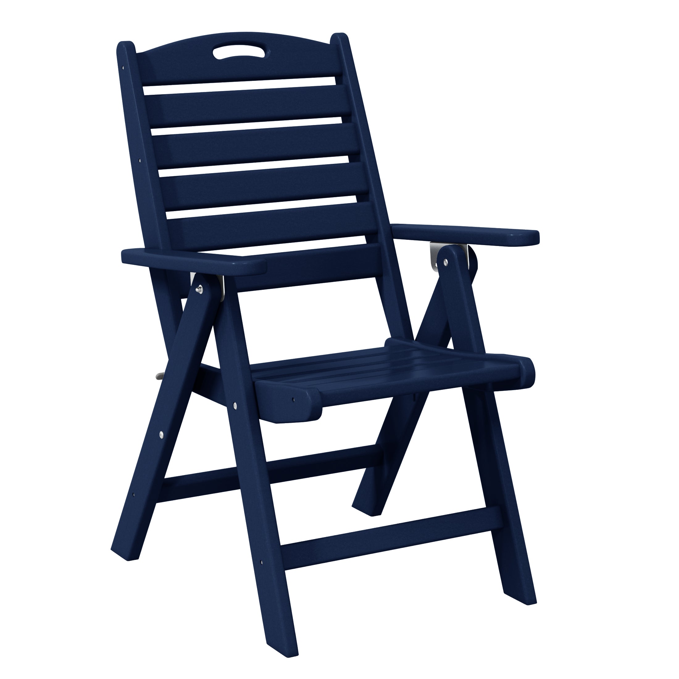 Paradise 6-Piece HDPE Rectangular Patio Dining Table Set with Foldable Chairs and Patio Bench