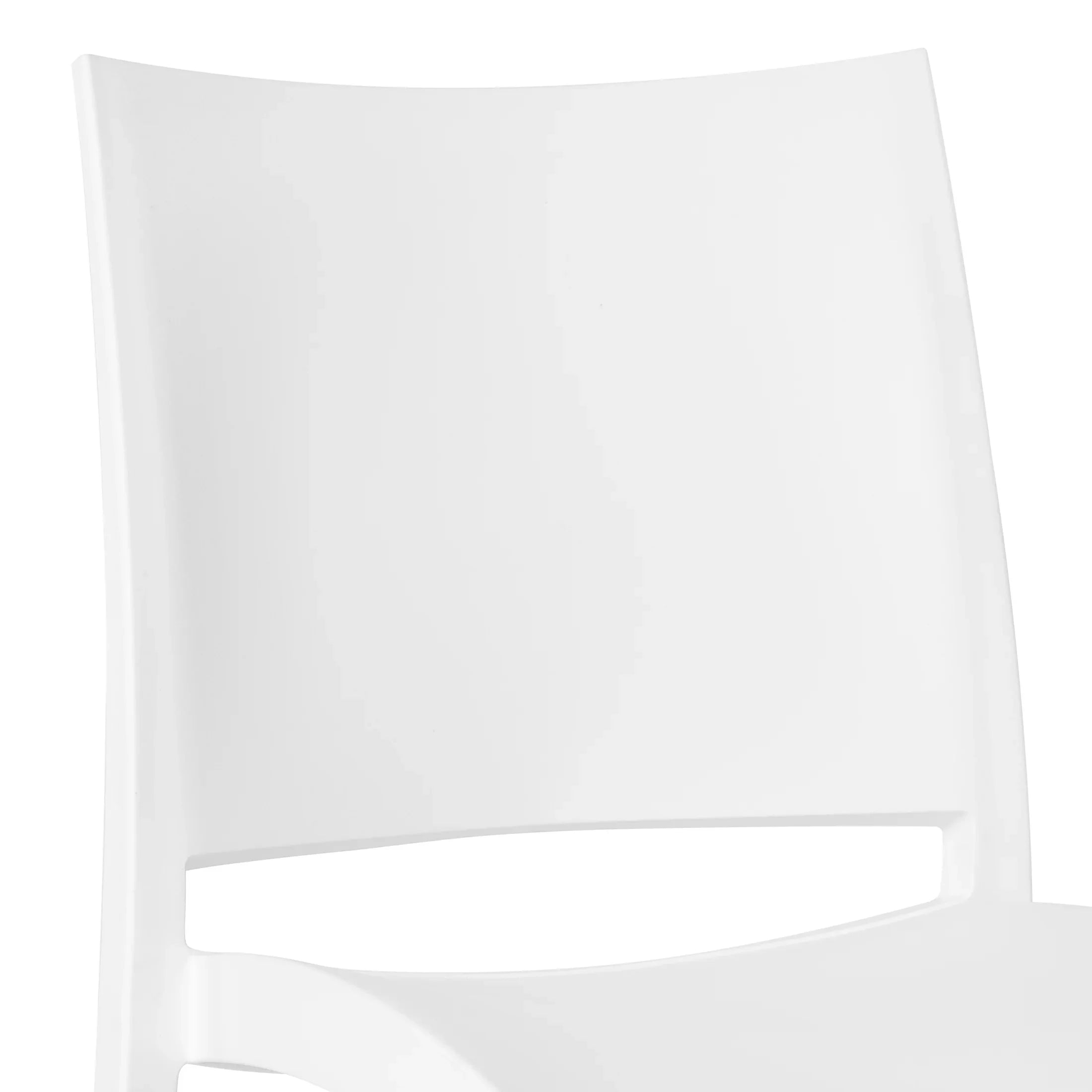 Sunshine Modern Polypropylene Stackable Plastic Patio Dining Chair (Set of 2)