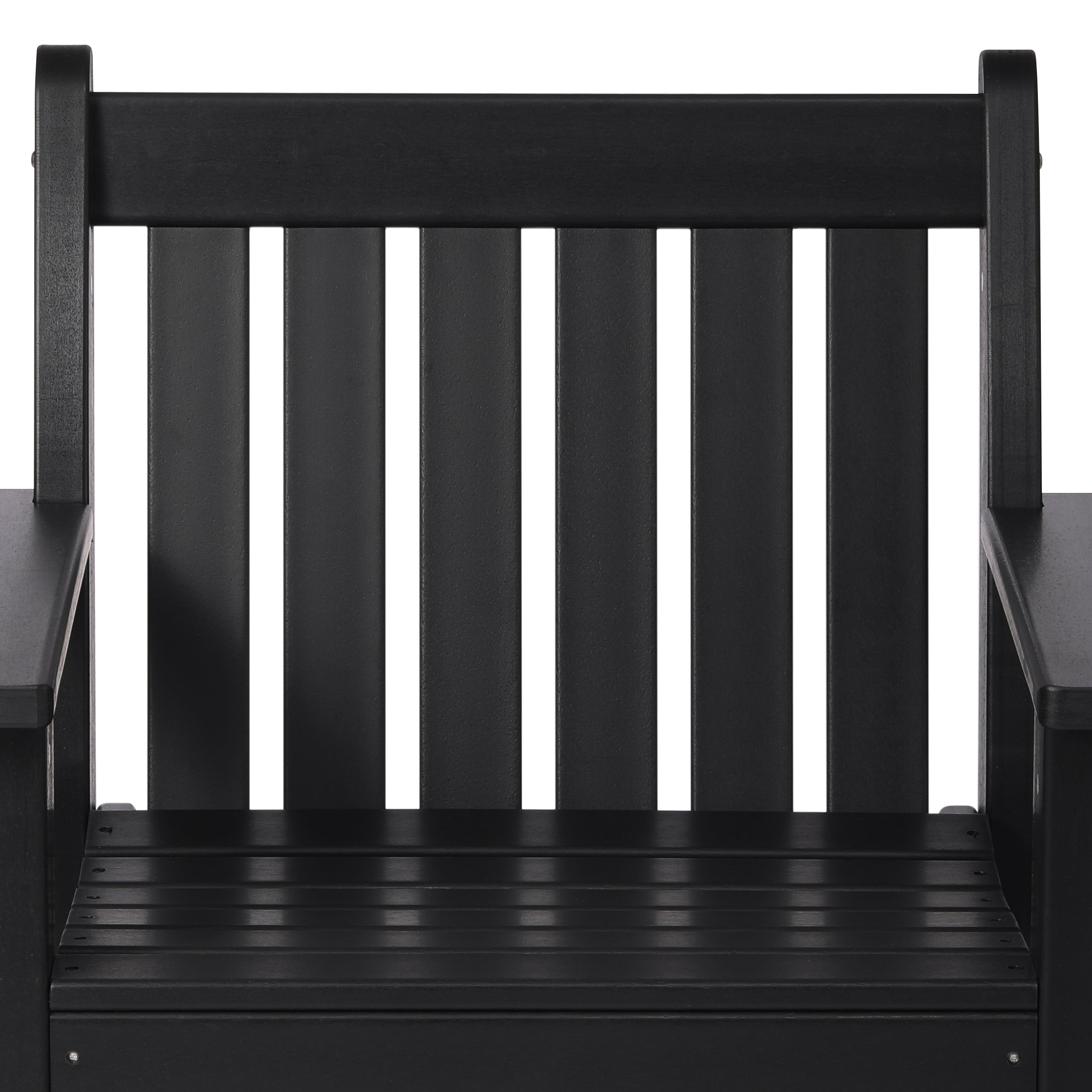 Paradise 5-Piece HDPE Outdoor Patio Chair and Square Table Dining Set