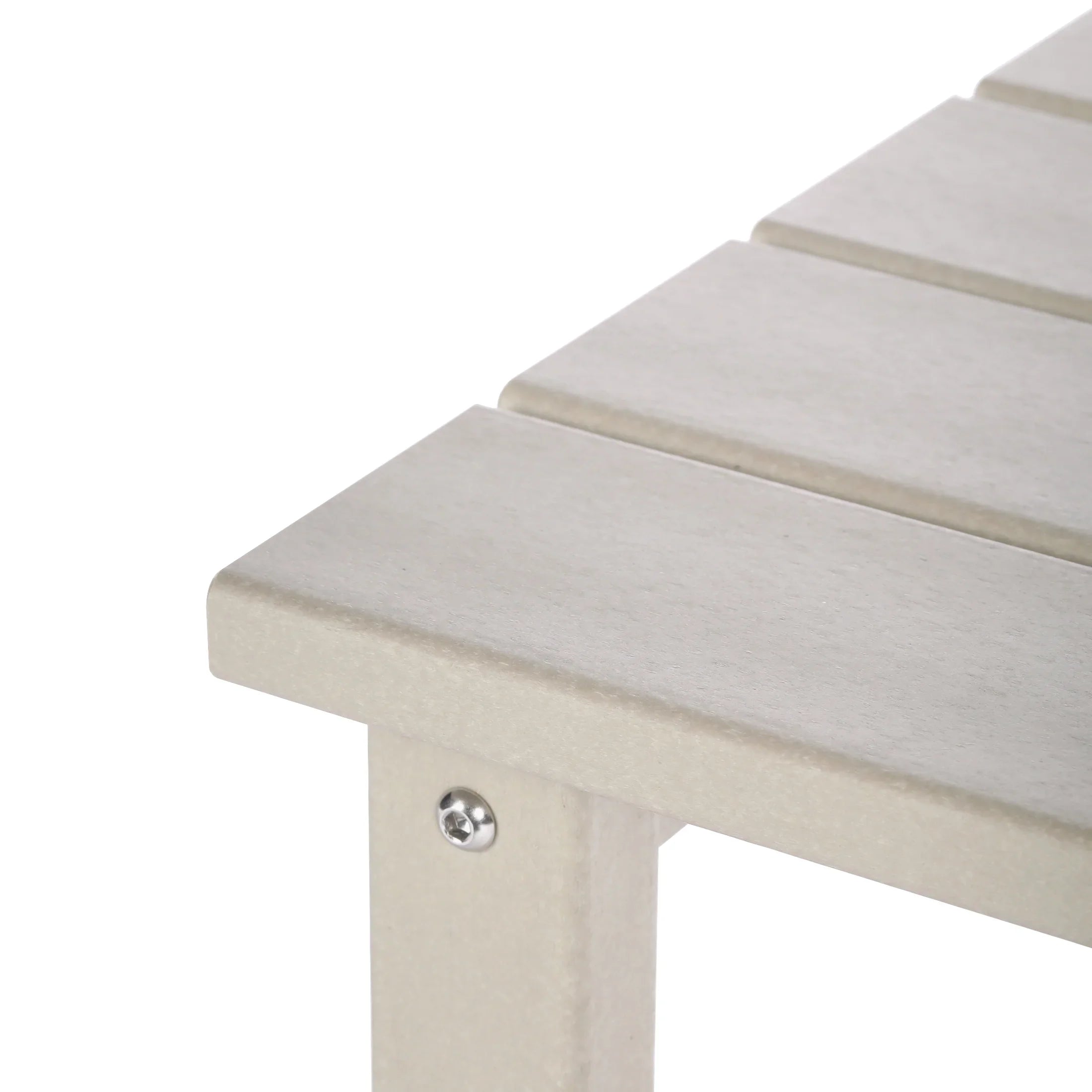 Paradise Kids Outdoor Patio Furniture HDPE Adirondack Square Side Table