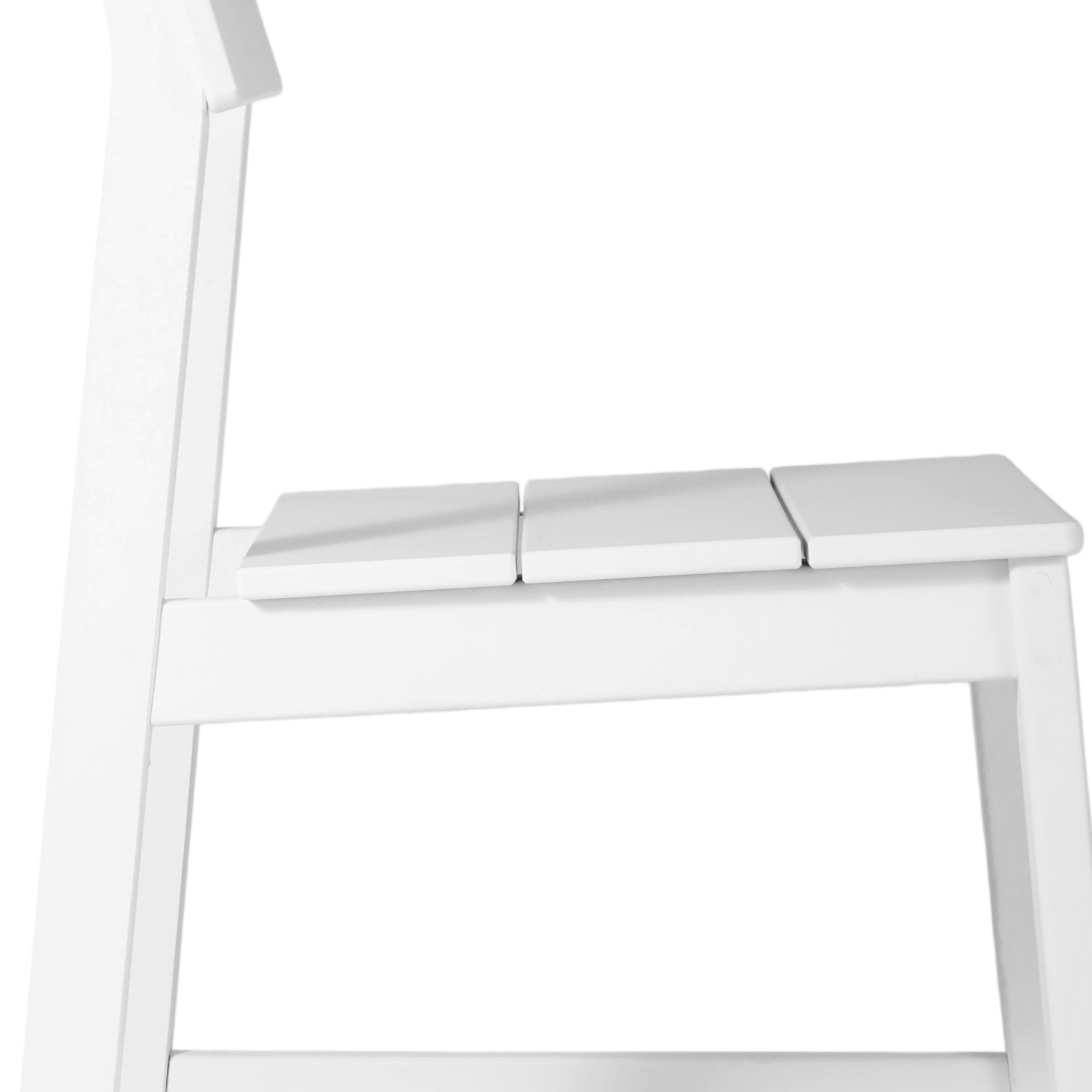 Cambria Modern HDPE Outdoor Armless Patio Dining Chairs (Set of 2)
