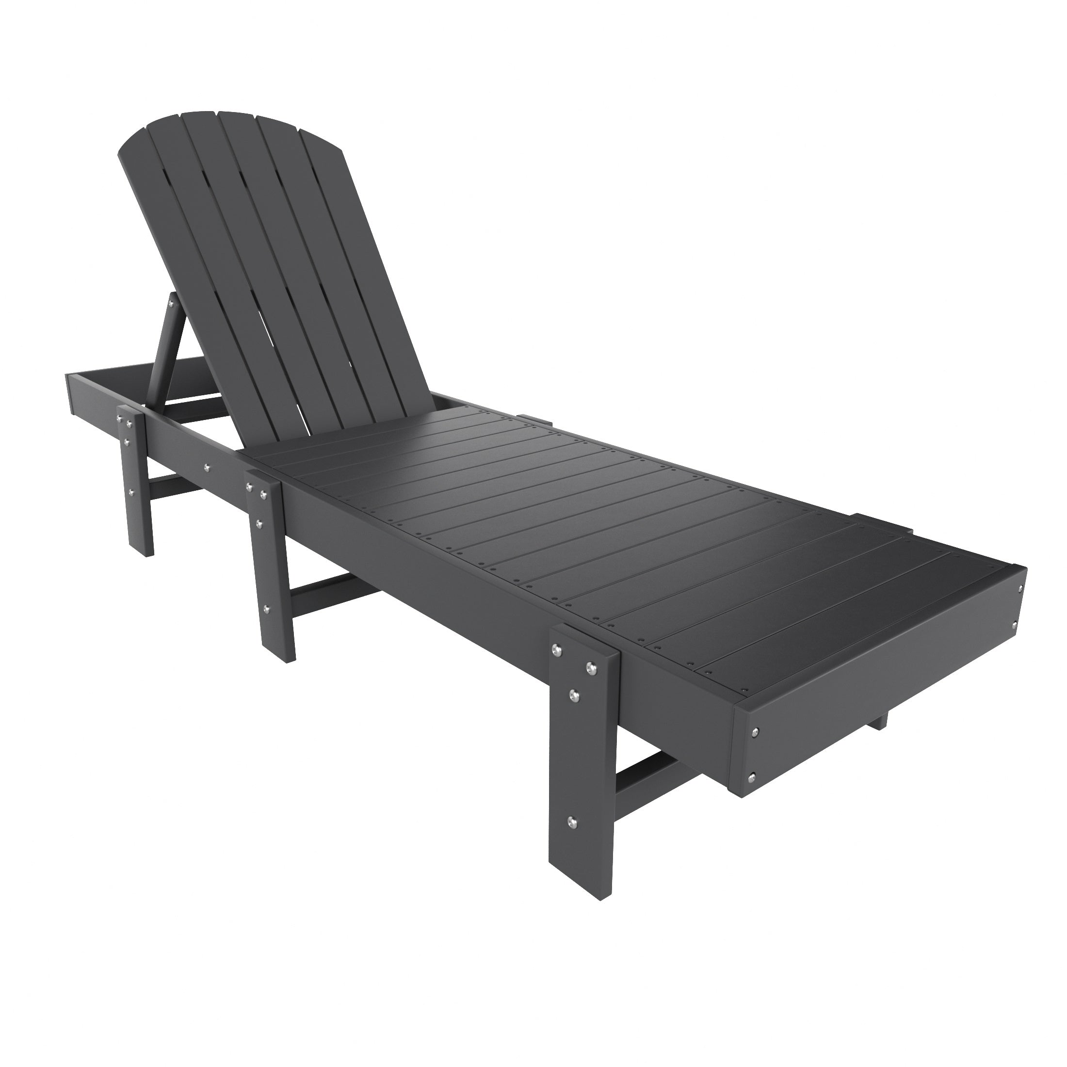 Portside Adirondack Poly Reclining Chaise Lounge