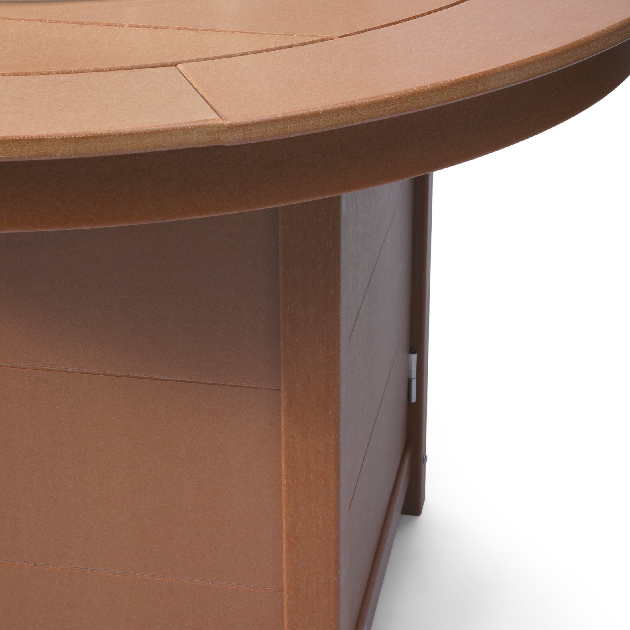 Sol 47" Modern Outdoor Patio Propane Gas Round Fire Pit Table