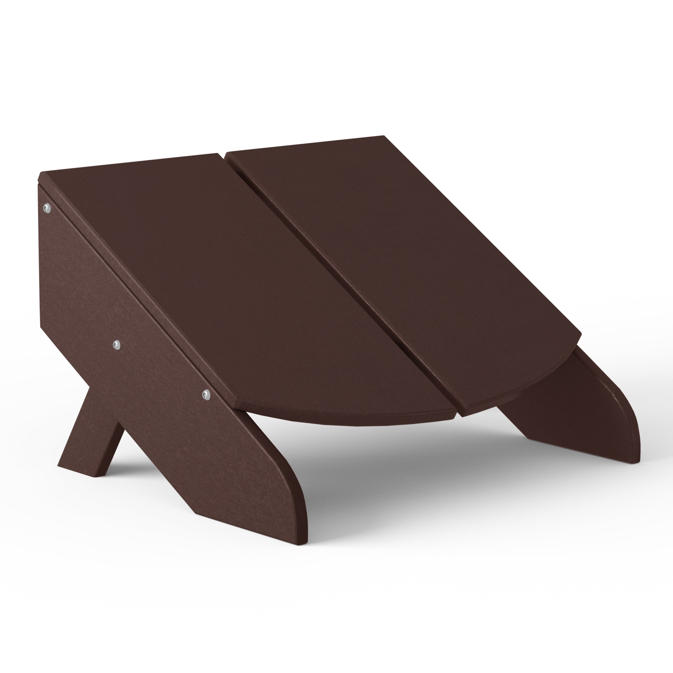 Seaview Modern HDPE Plastic Folding Patio Adirondack Ottoman