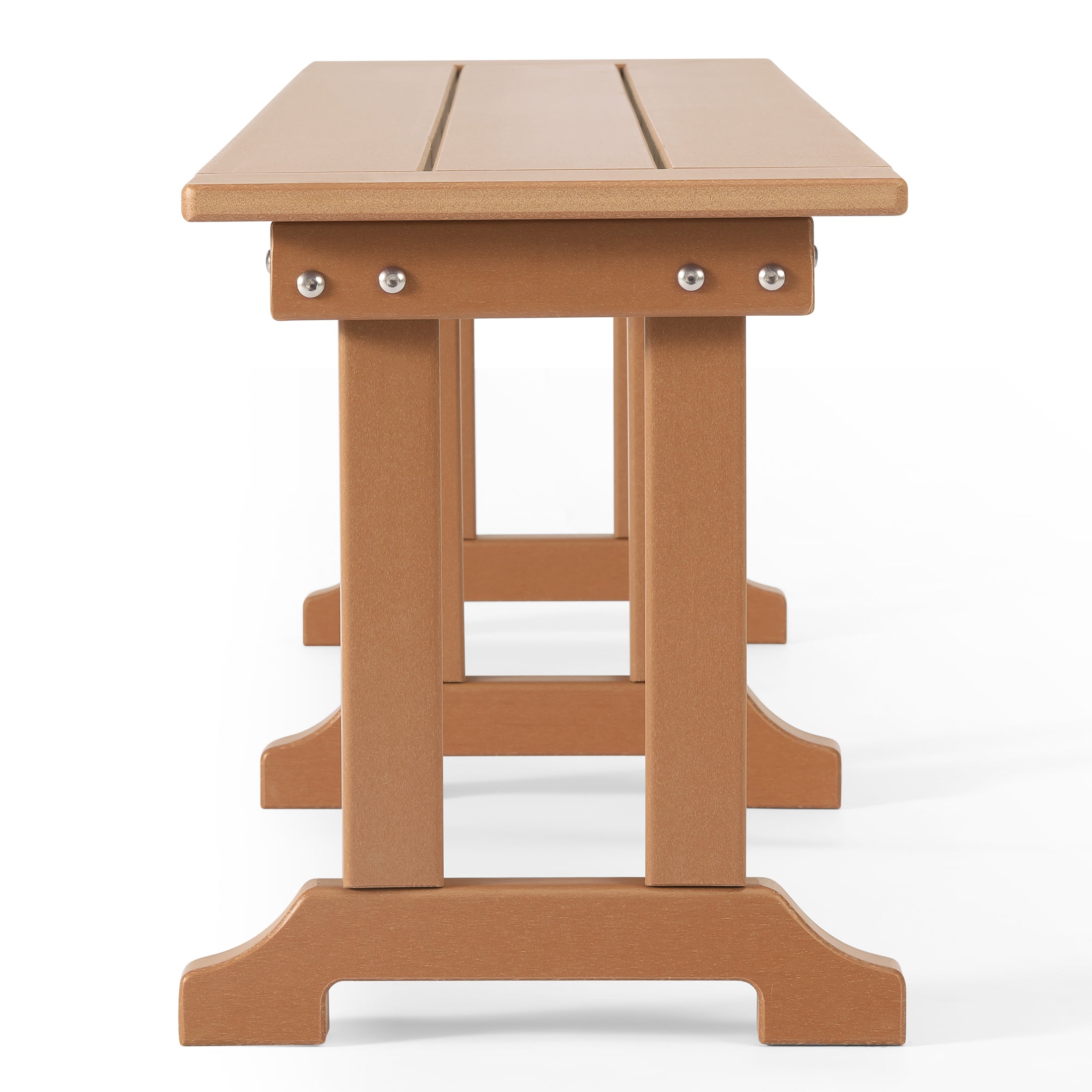 Paradise 65" Outdoor Patio Trestle Dining Bench