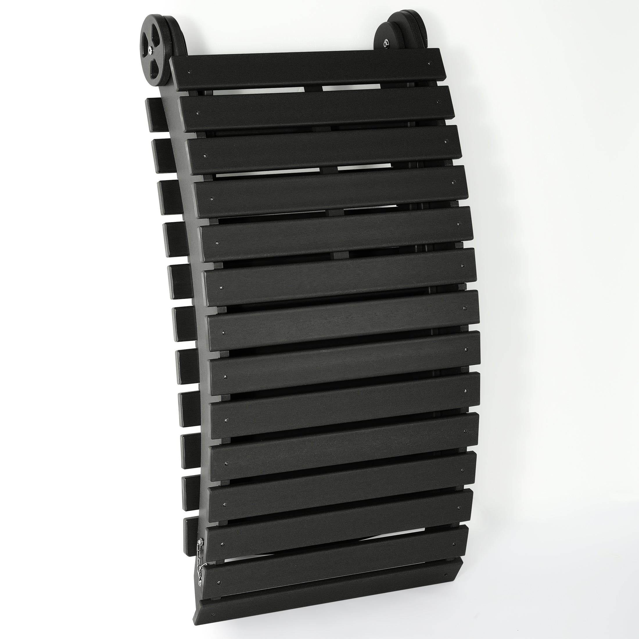 Outdoor HDPE In-Pool Patio Chaise Lounge Chair With Wheels