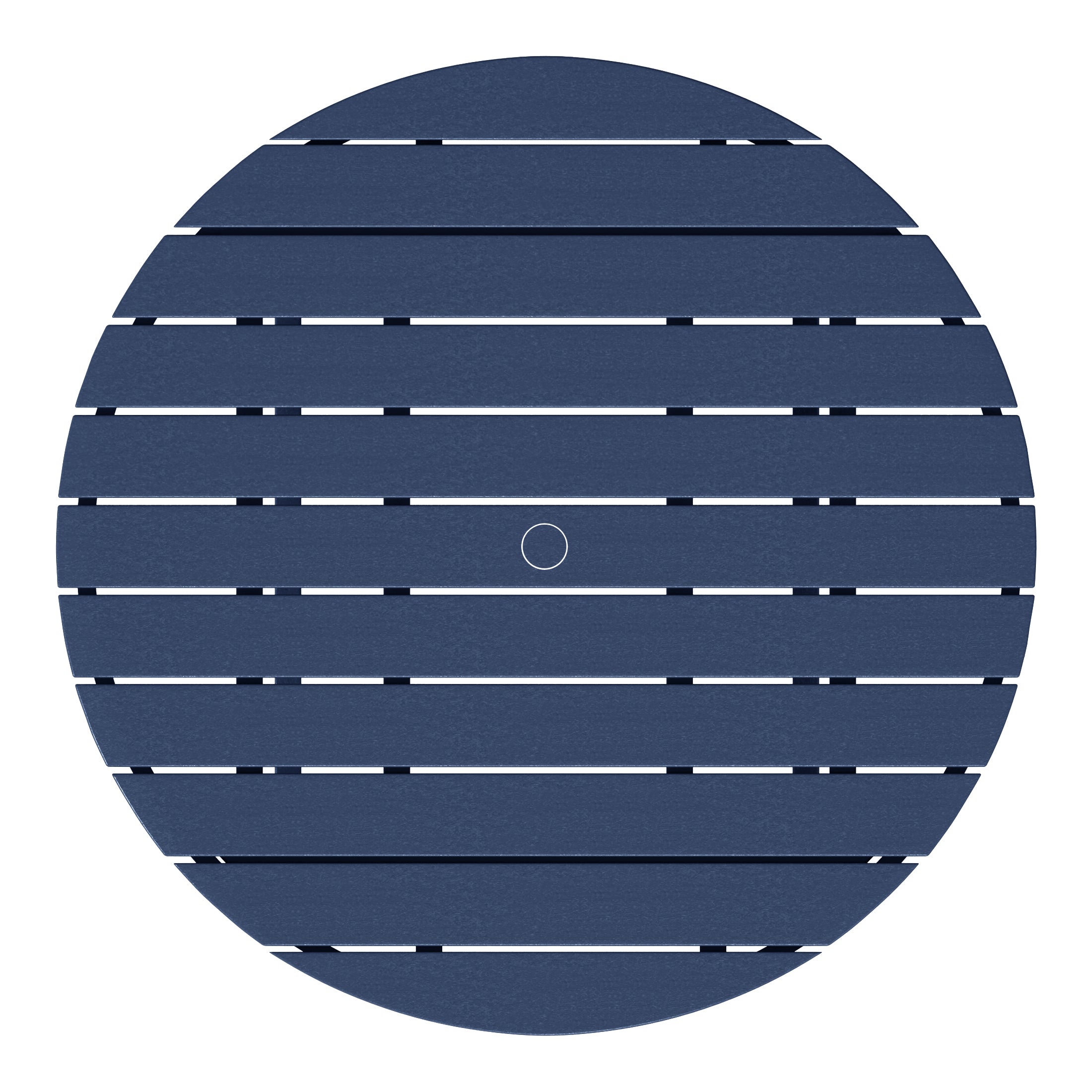 Paradise Low Outdoor HDPE Round Patio Coffee Table