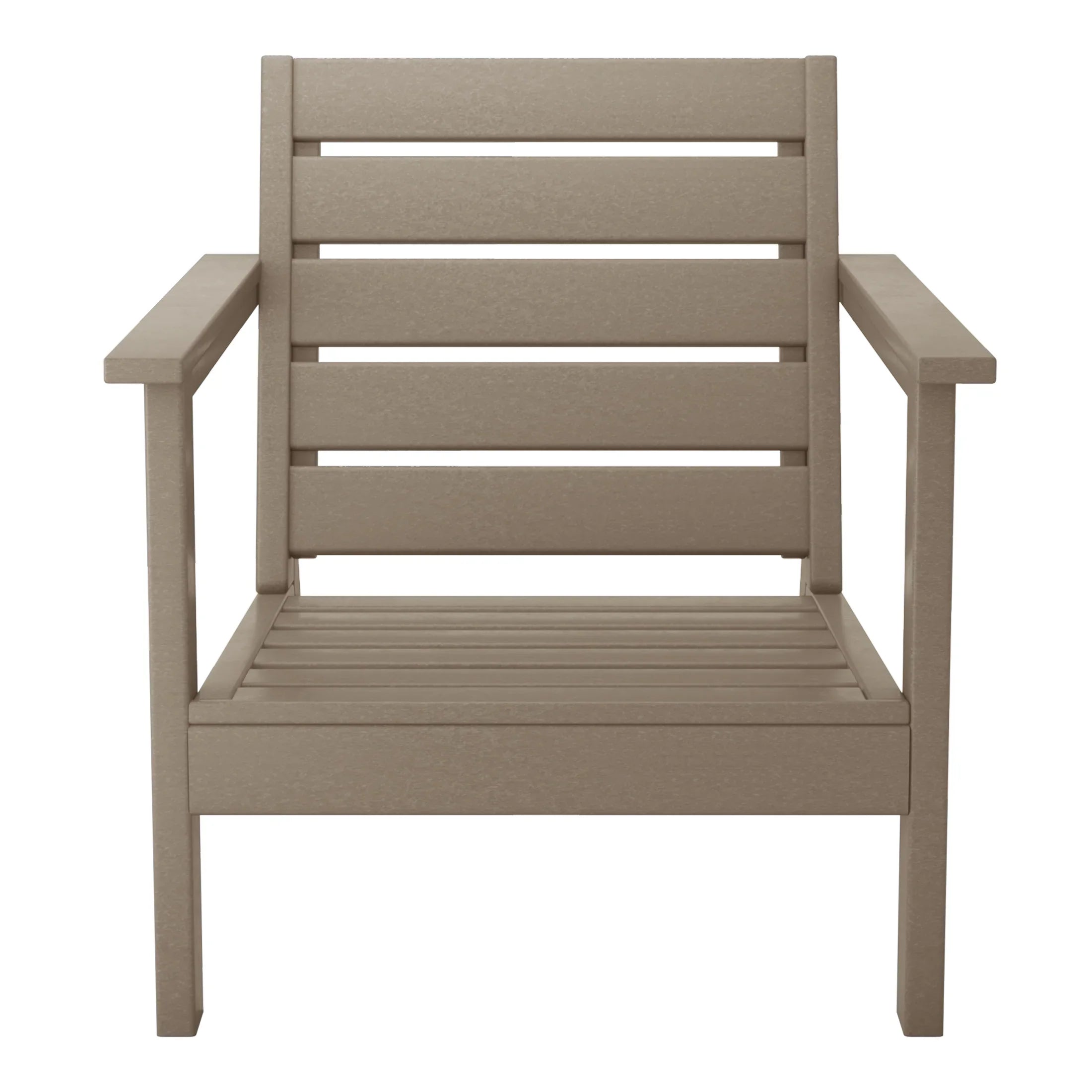 Portsmouth Outdoor Patio HDPE Deep Seating Armchair