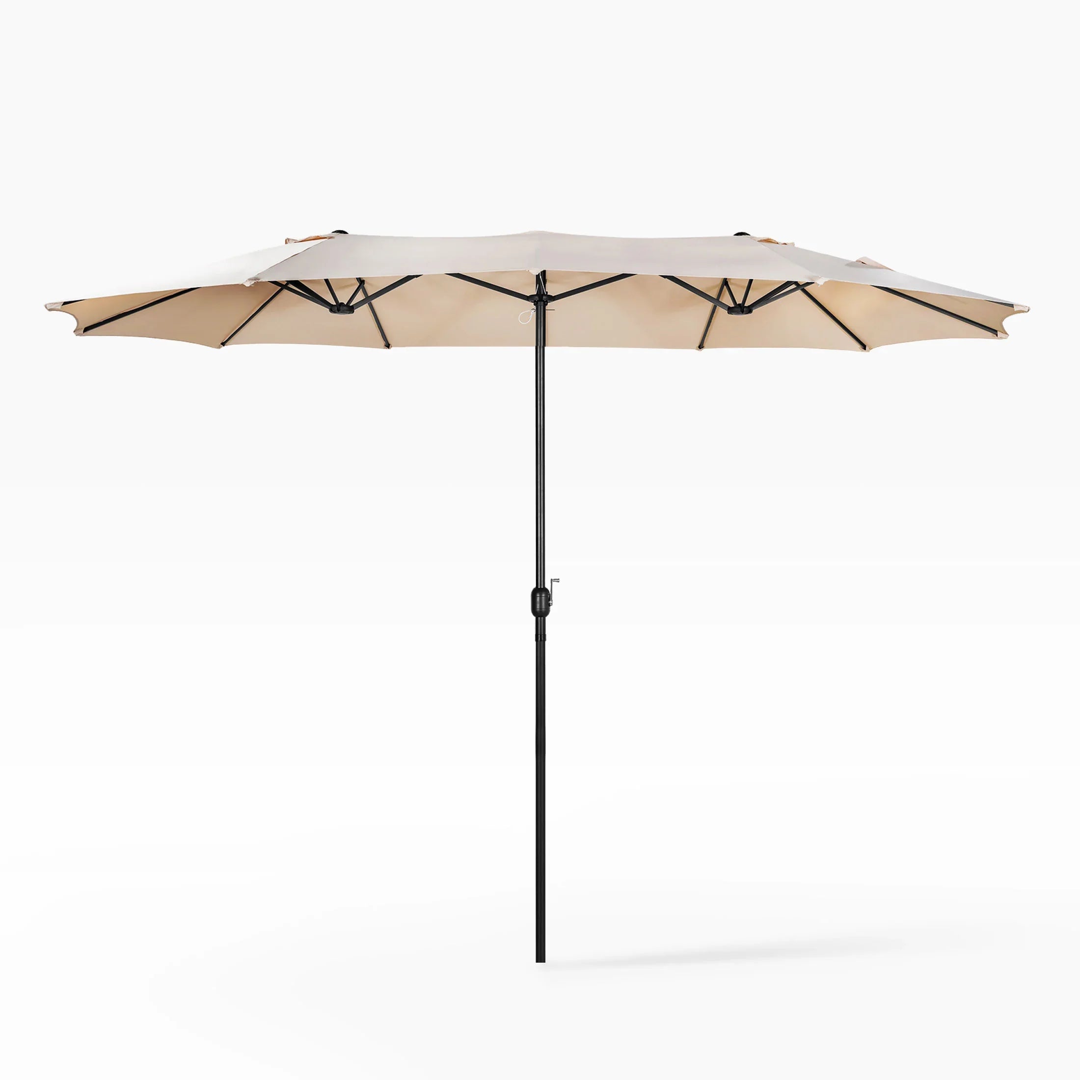 Easton Twin 15 x 9 ft. retangular shape Market / Outdoor dining table umbrella