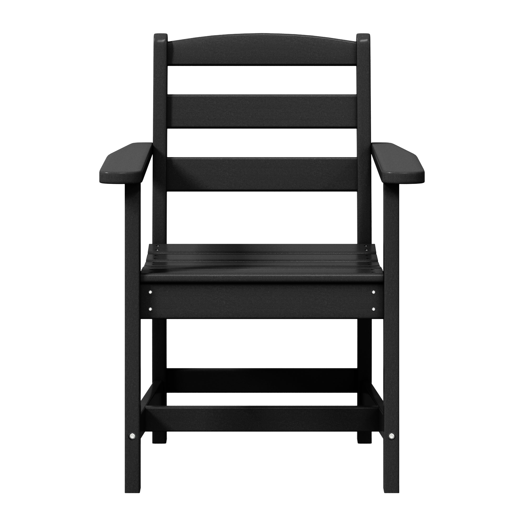 Palms Outdoor HDPE Patio Classic Dining Arm Chair