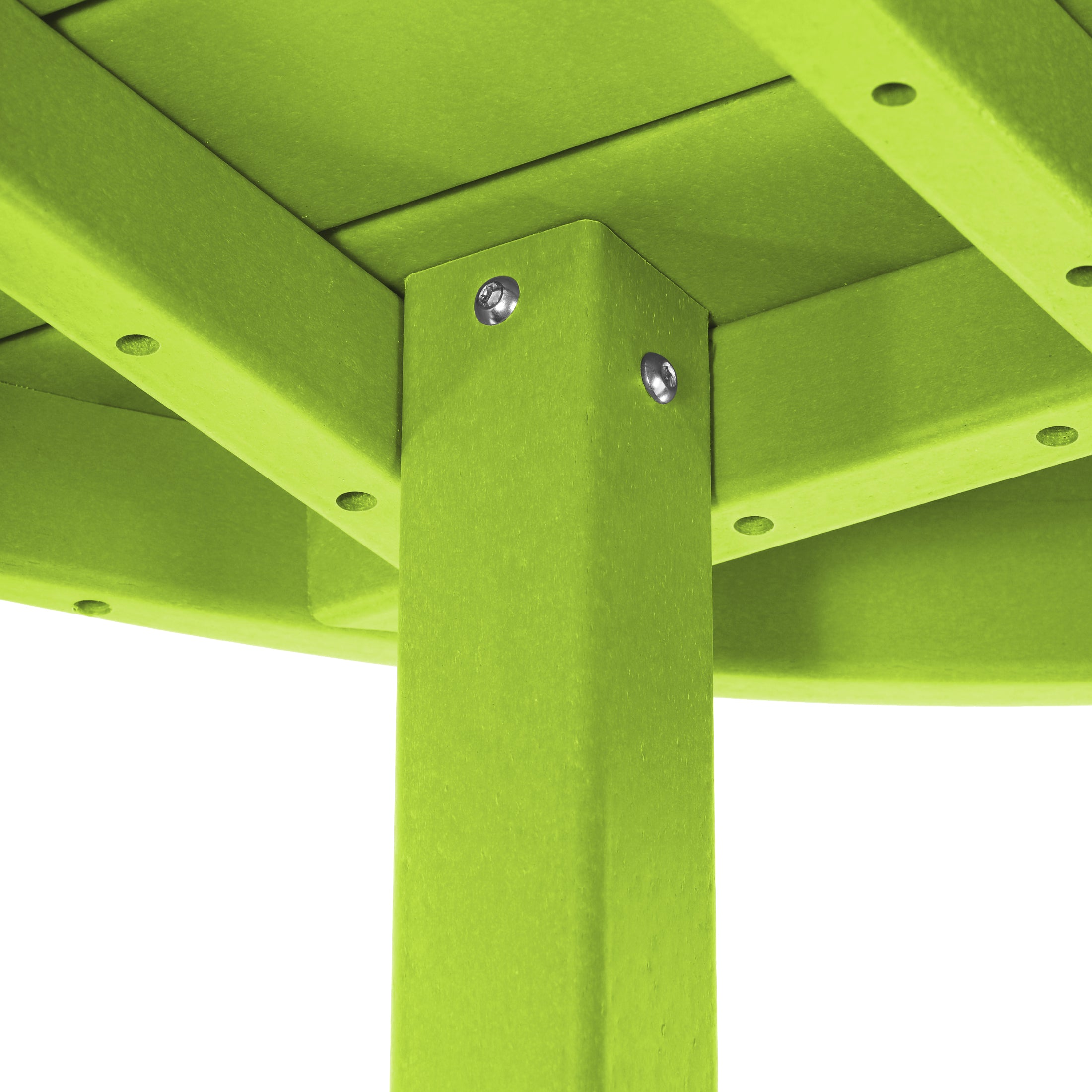 Paradise Kids 5-Piece HDPE Outdoor Patio Round Dining Table and Chairs Set