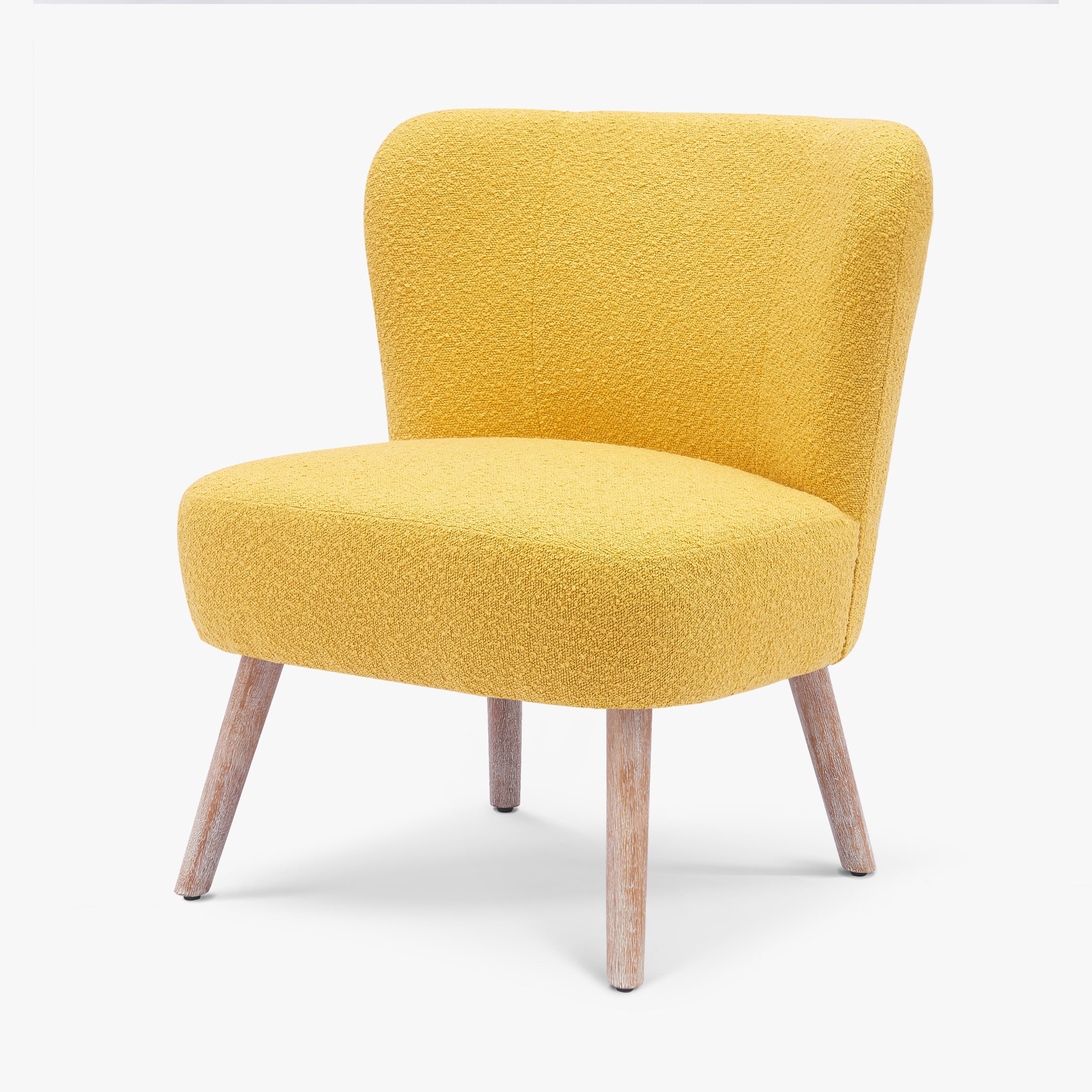 Amélie 25" Wide Upholstered Boucle Accent Chair