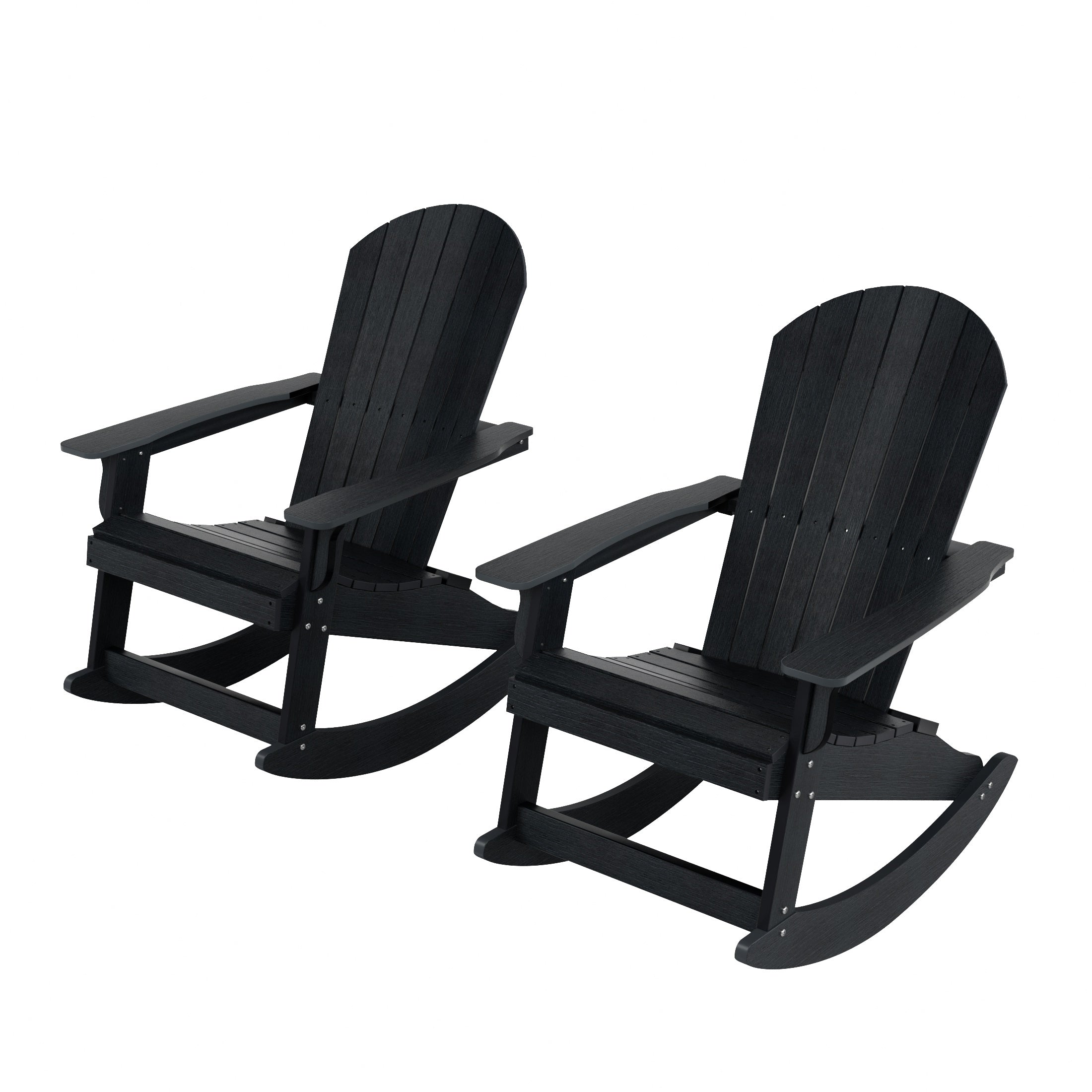 Florence HIPS Outdoor Rocking Adirondack Chair (Set of 2)