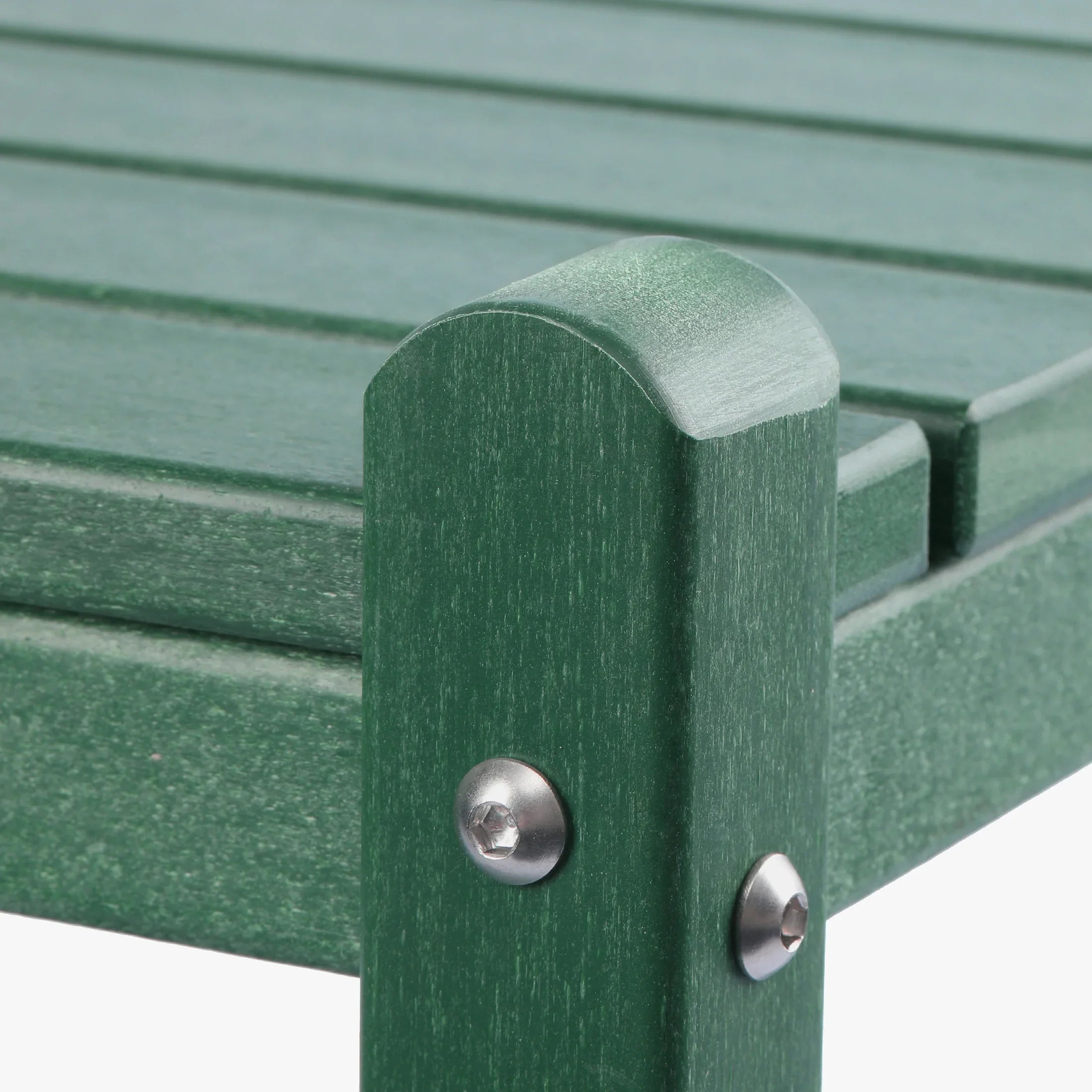Paradise 36" Outdoor Adirondack HDPE 2-Tier Patio Side Table