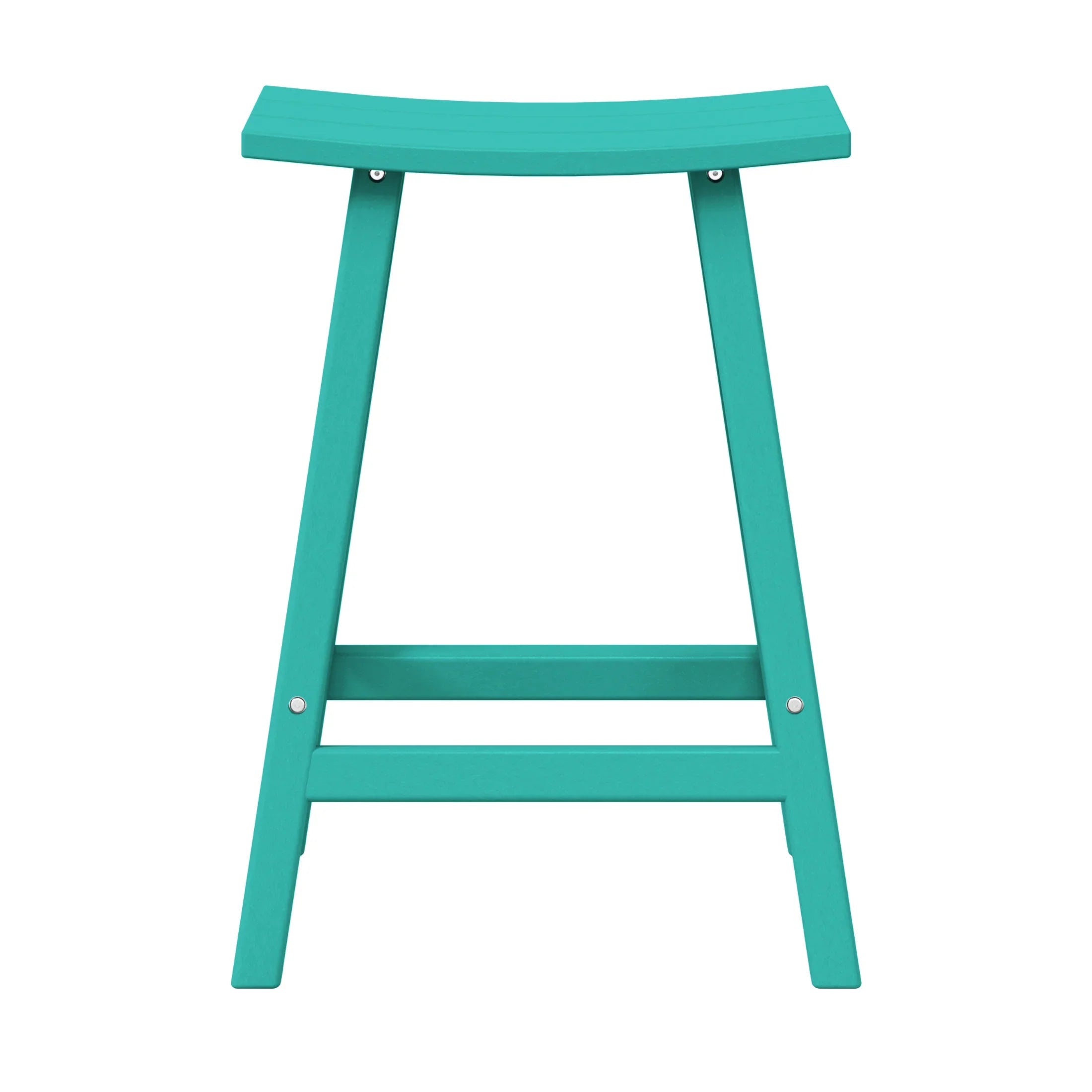Paradise 24" height Outdoor / Patio Saddle bar stool
