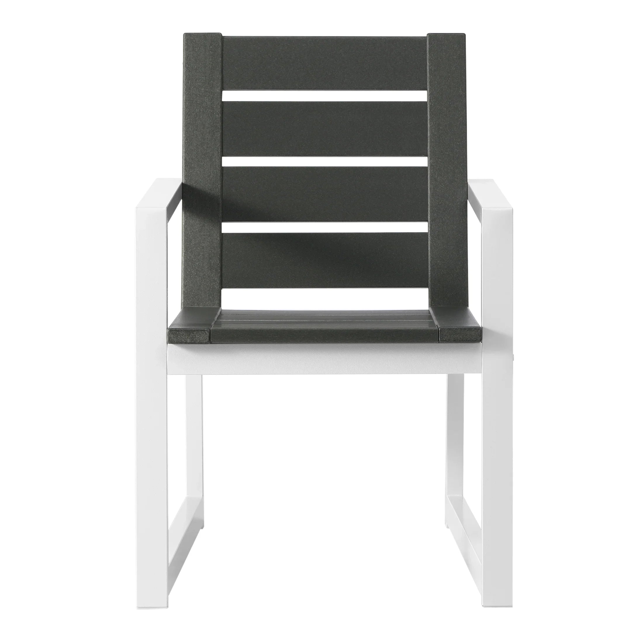 Stinson HDPE Outdoor Patio Dining Arm Chair