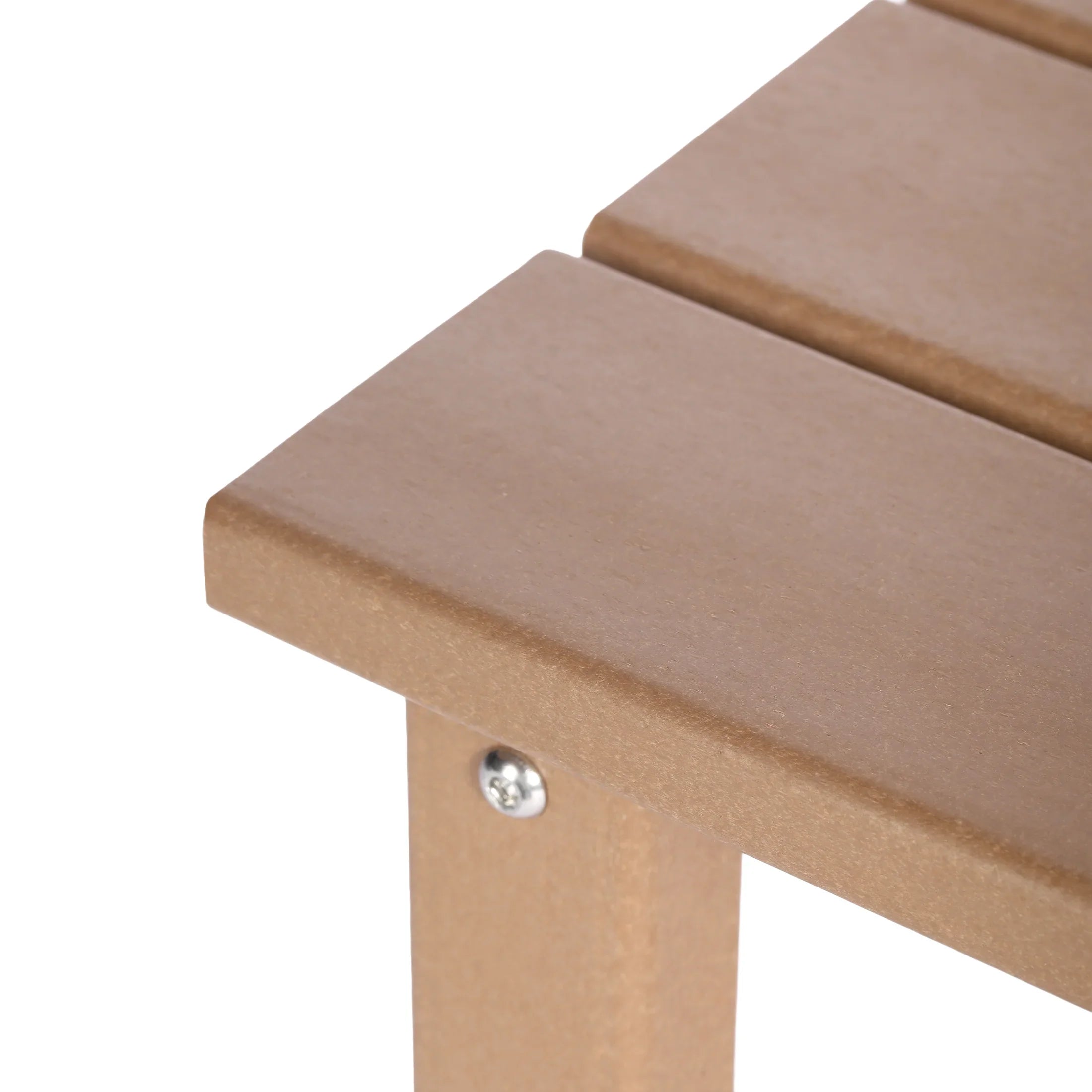 Paradise Kids Outdoor Patio Furniture HDPE Adirondack Square Side Table