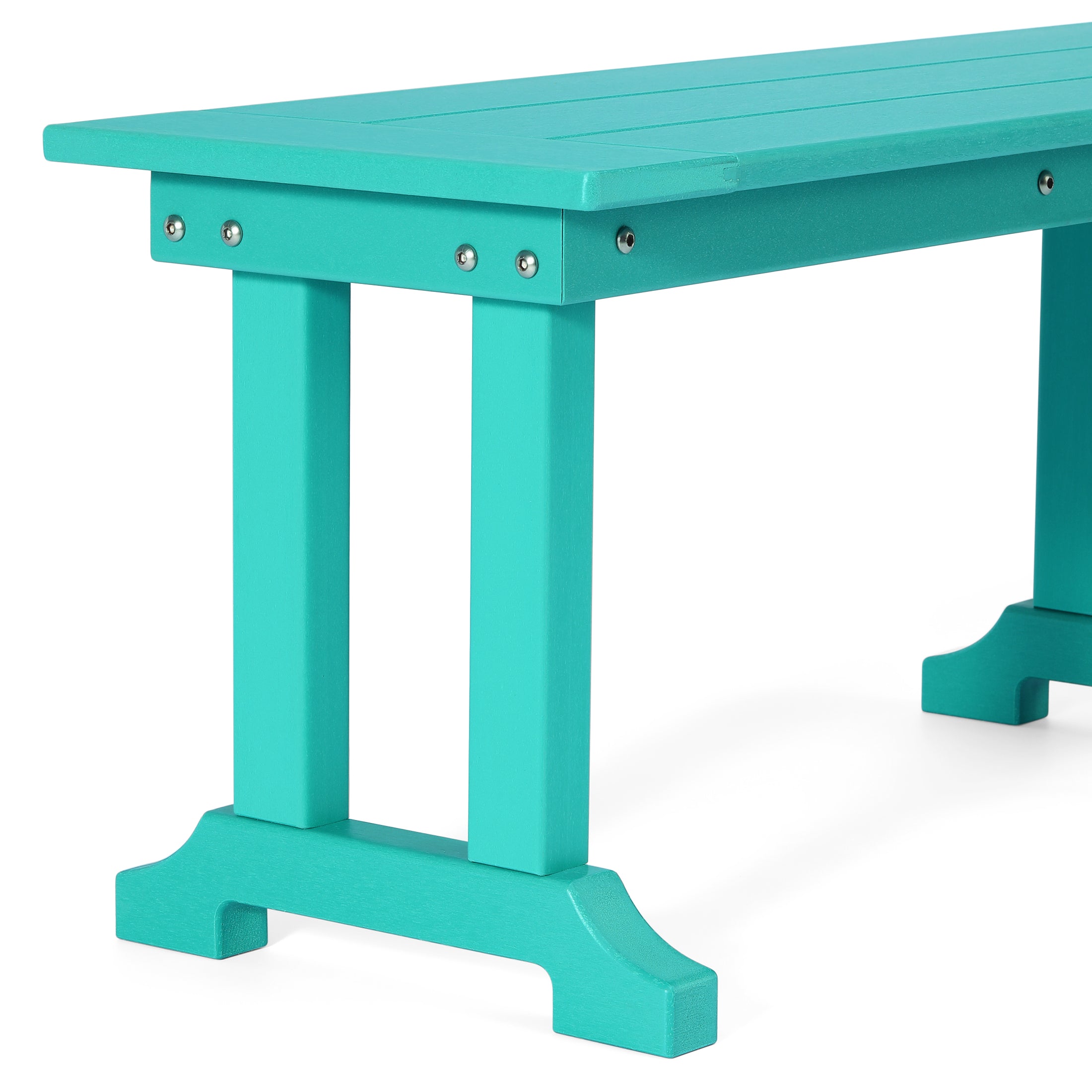 Paradise 65" Outdoor Patio Trestle Dining Bench
