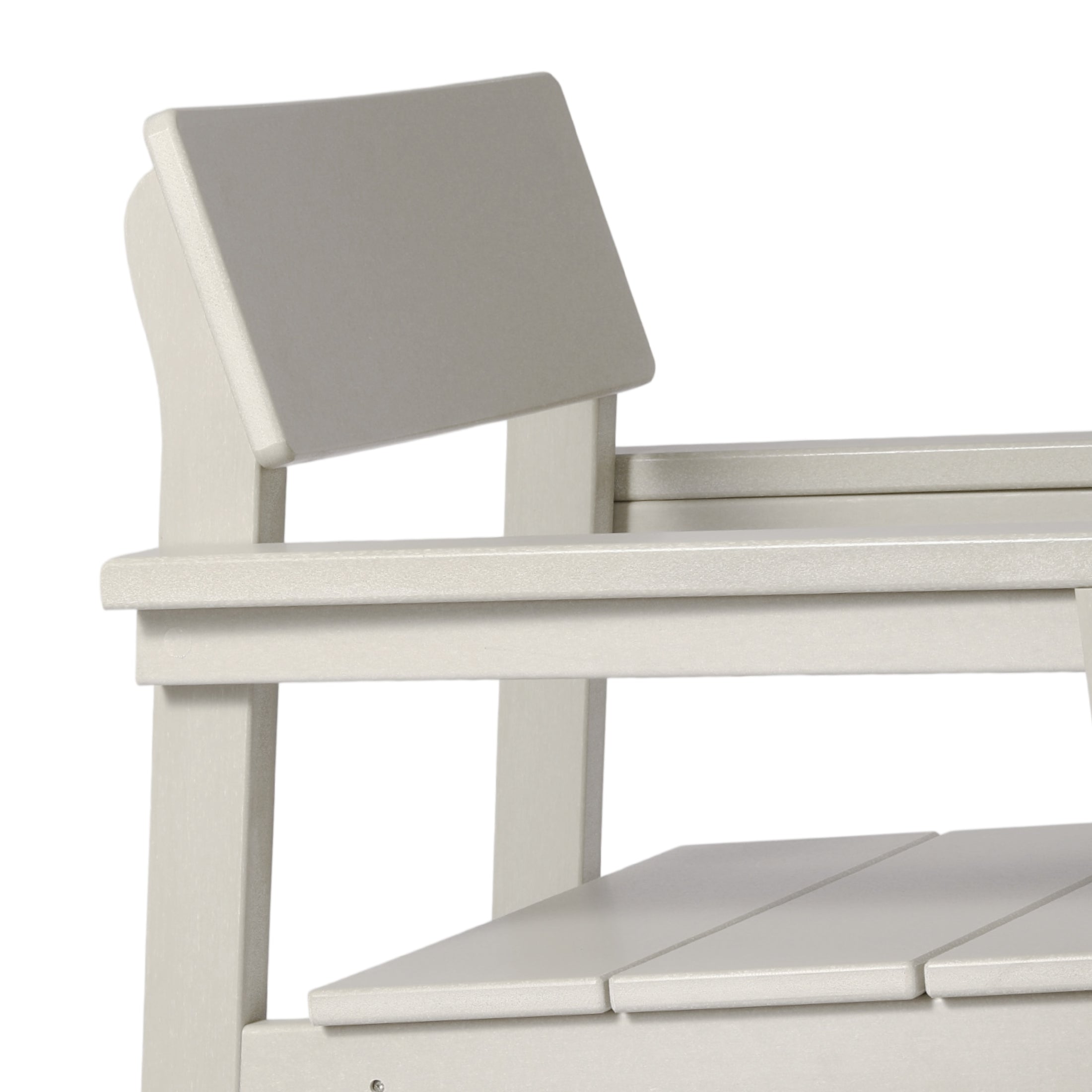 Cambria Modern HDPE Outdoor Patio Dining Arm Chairs (Set of 2)