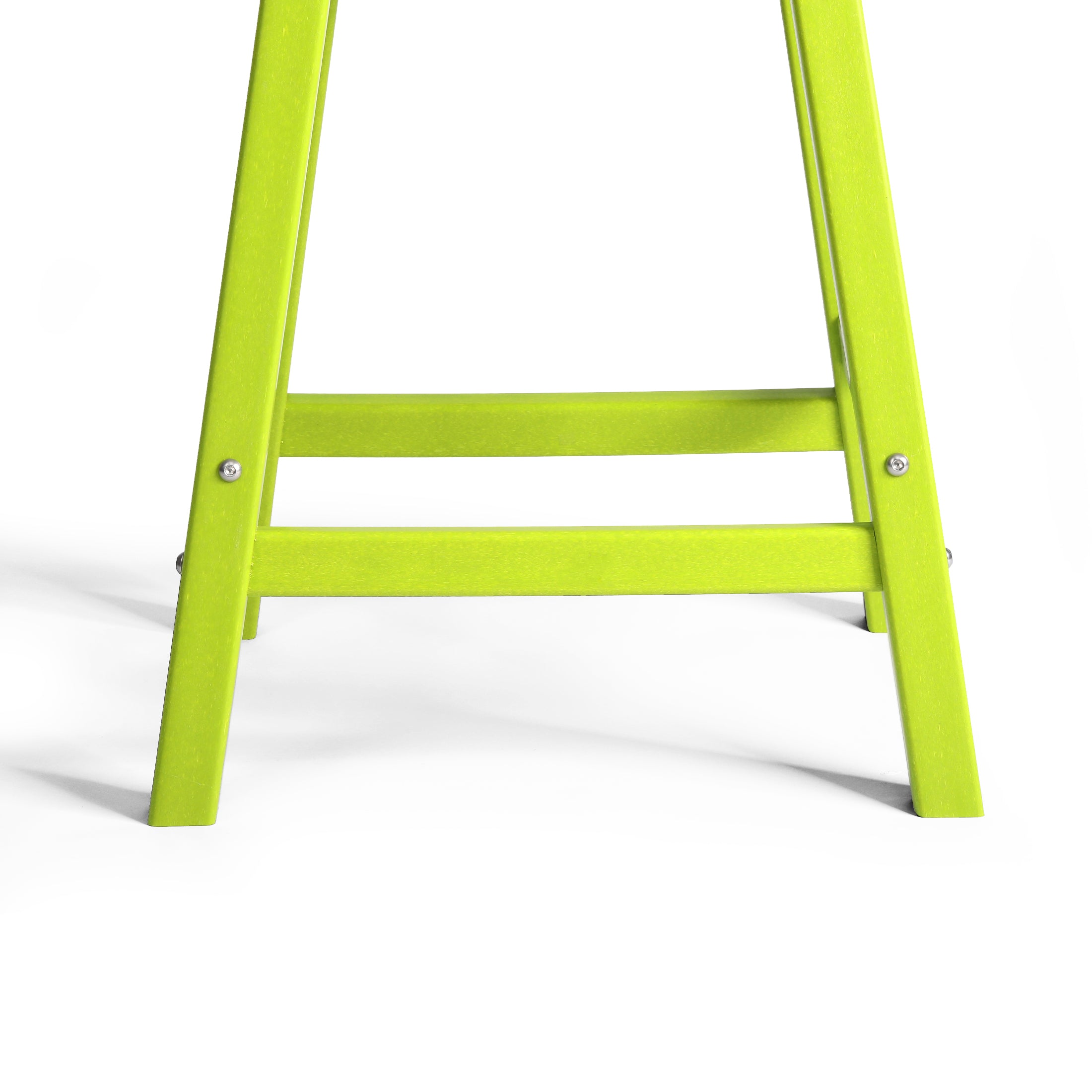 Paradise 24" HDPE Outdoor Patio Counter Height Bar Stools (Set of 2)