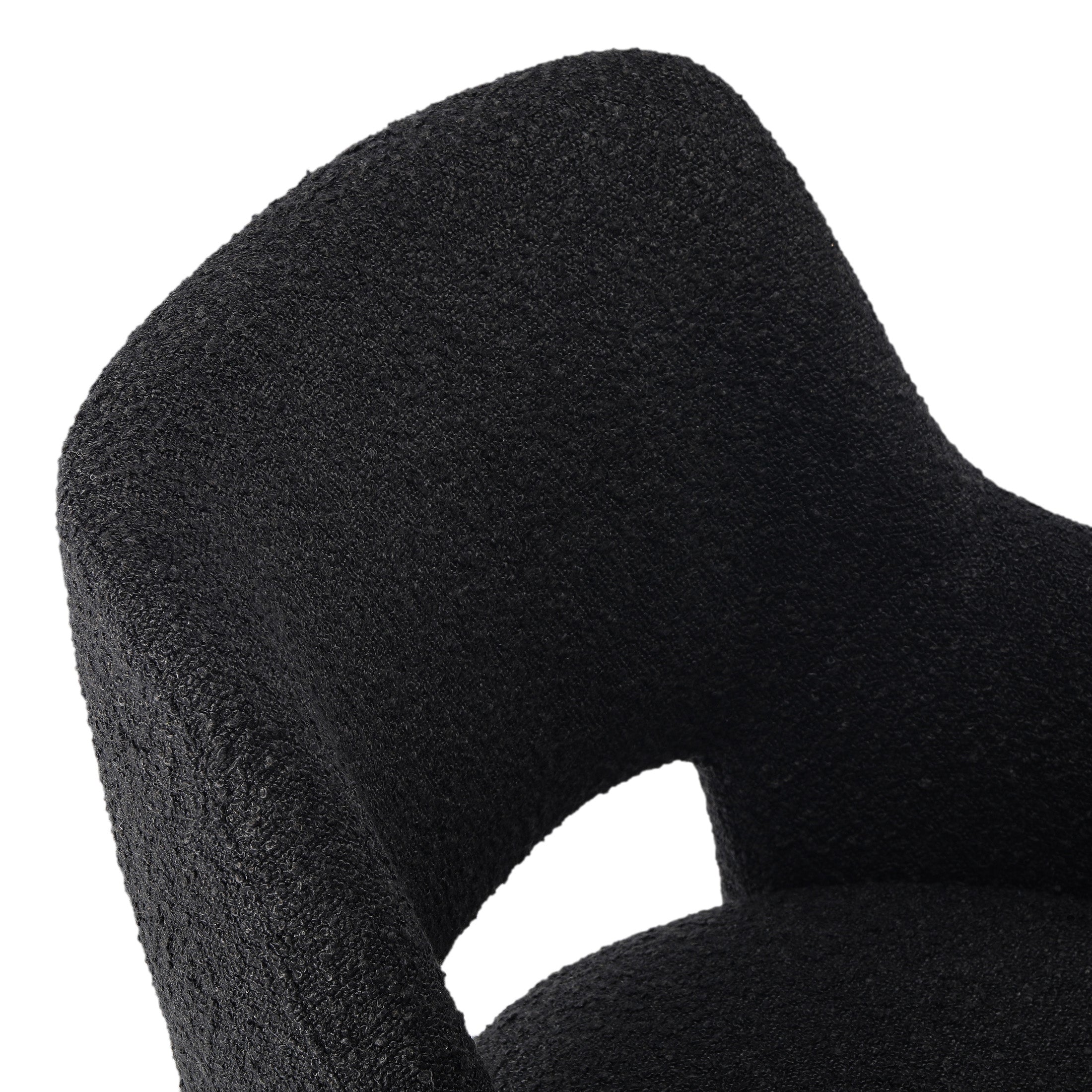 Amélie Mid-Century Modern Swivel Office Vanity Chair with Wheels