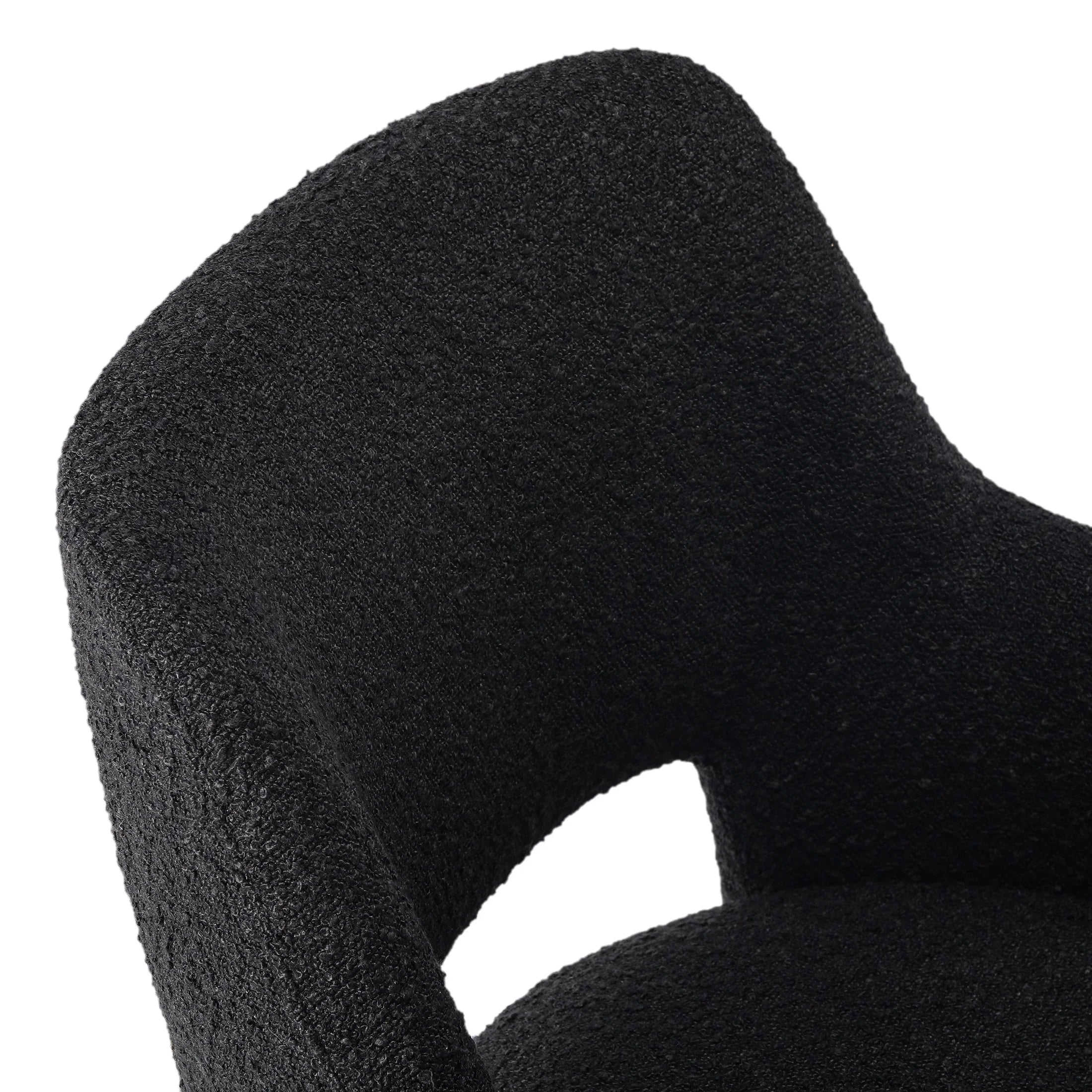 Amélie Mid-Century Modern Swivel Office Vanity Chair with Wheels