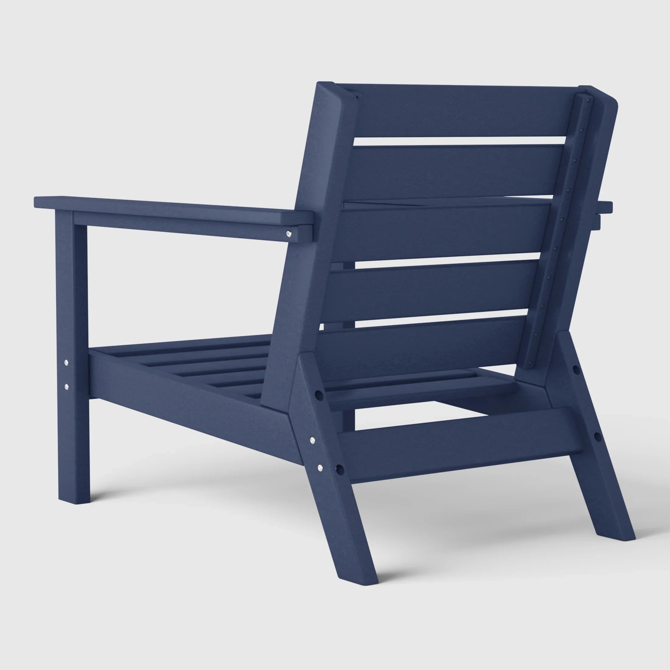 Portsmouth Outdoor Patio HDPE Deep Seating Armchair