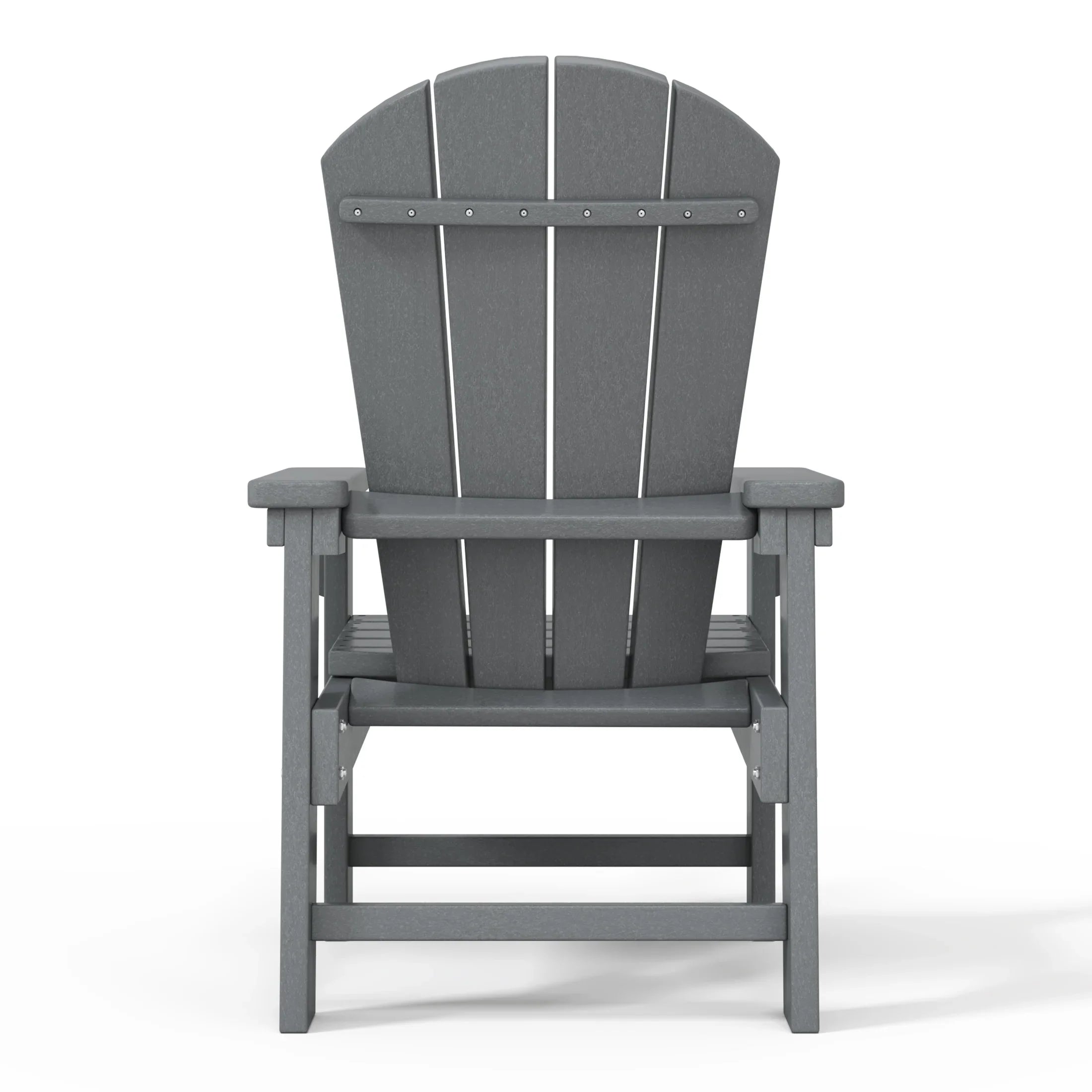 Paradise Kids Outdoor HDPE Adirondack Plastic Patio Chair