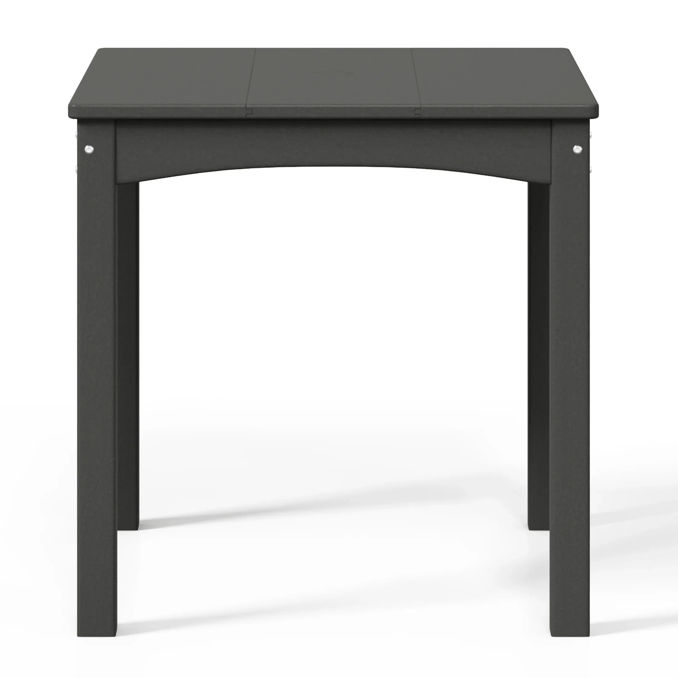Playhouse Kids 24" Wide HDPE Plastic Childrens Square Dinner Table