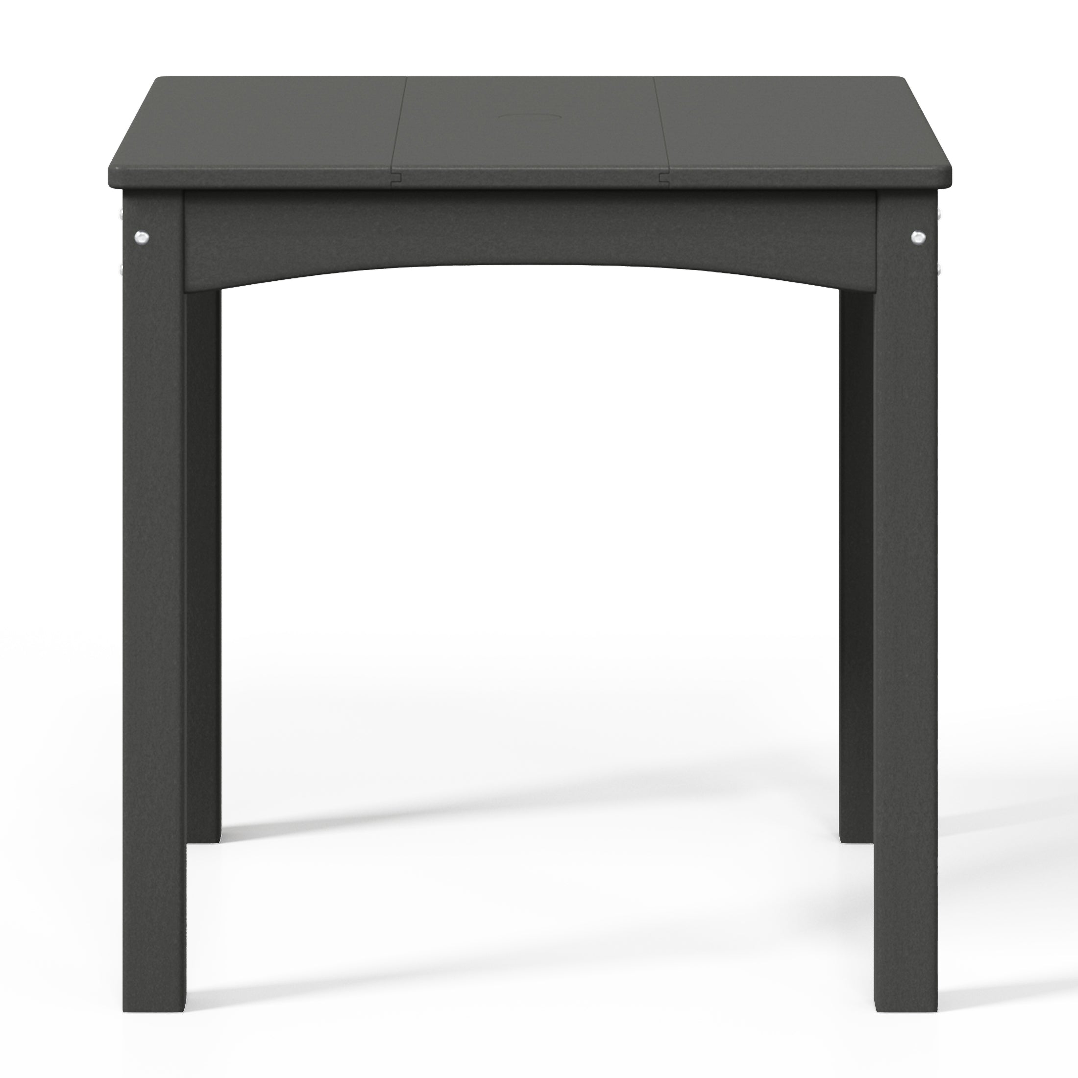 Playhouse Kids 24" Wide HDPE Plastic Childrens Square Dinner Table