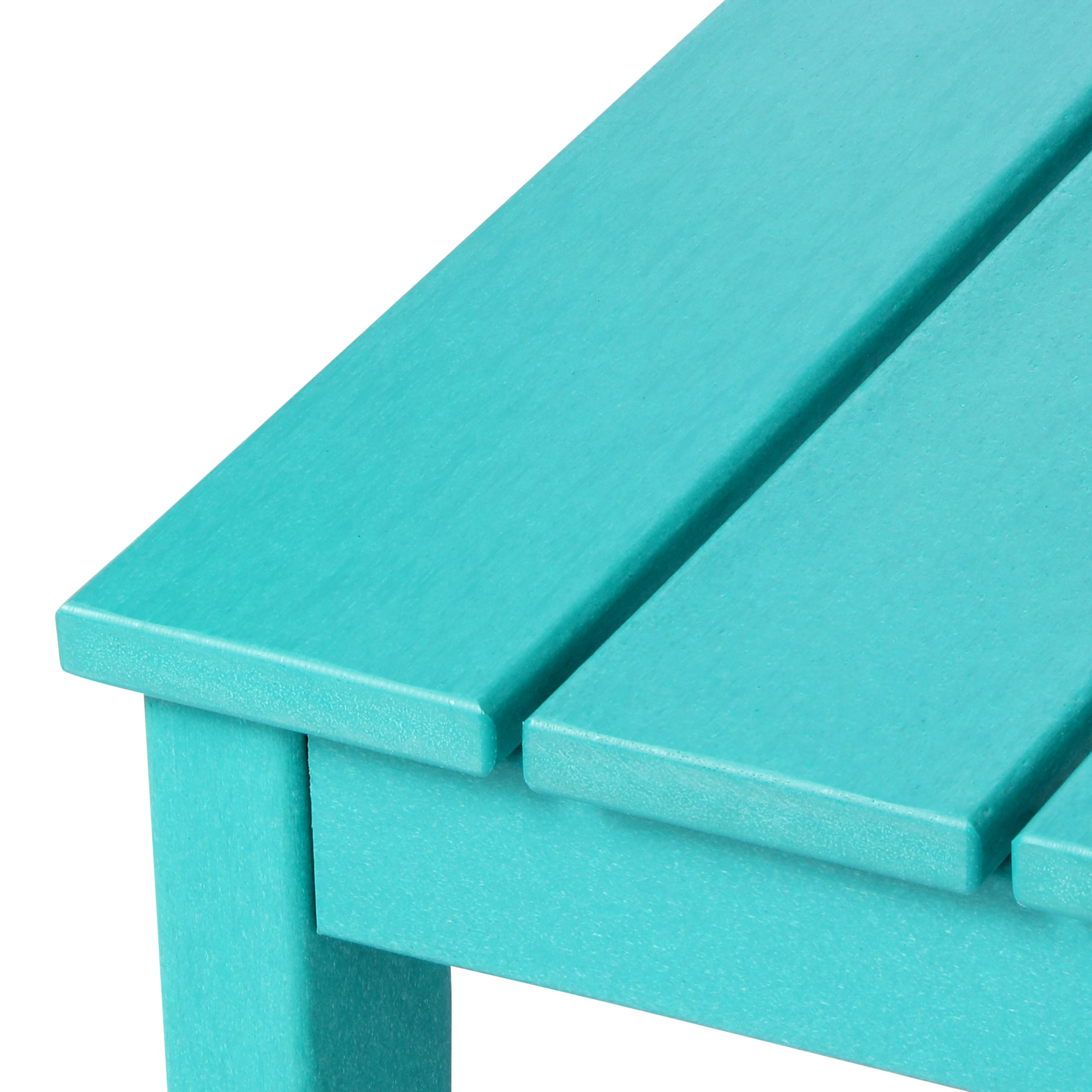 Paradise Low Outdoor HDPE Patio Rectangle Coffee Table