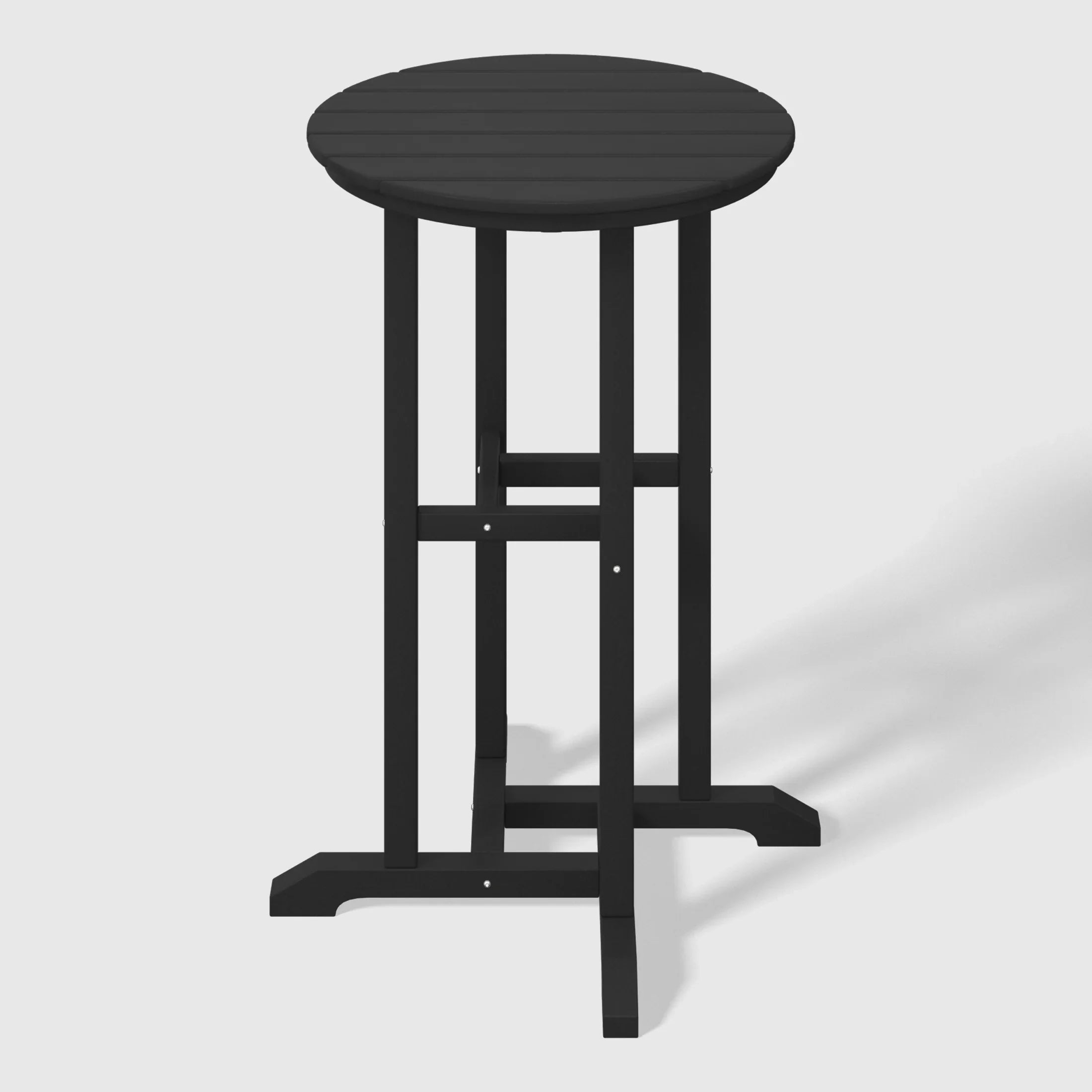 Paradise Outdoor Patio Counter Height Bar Stools Bistro Bar Table 4-Piece Set