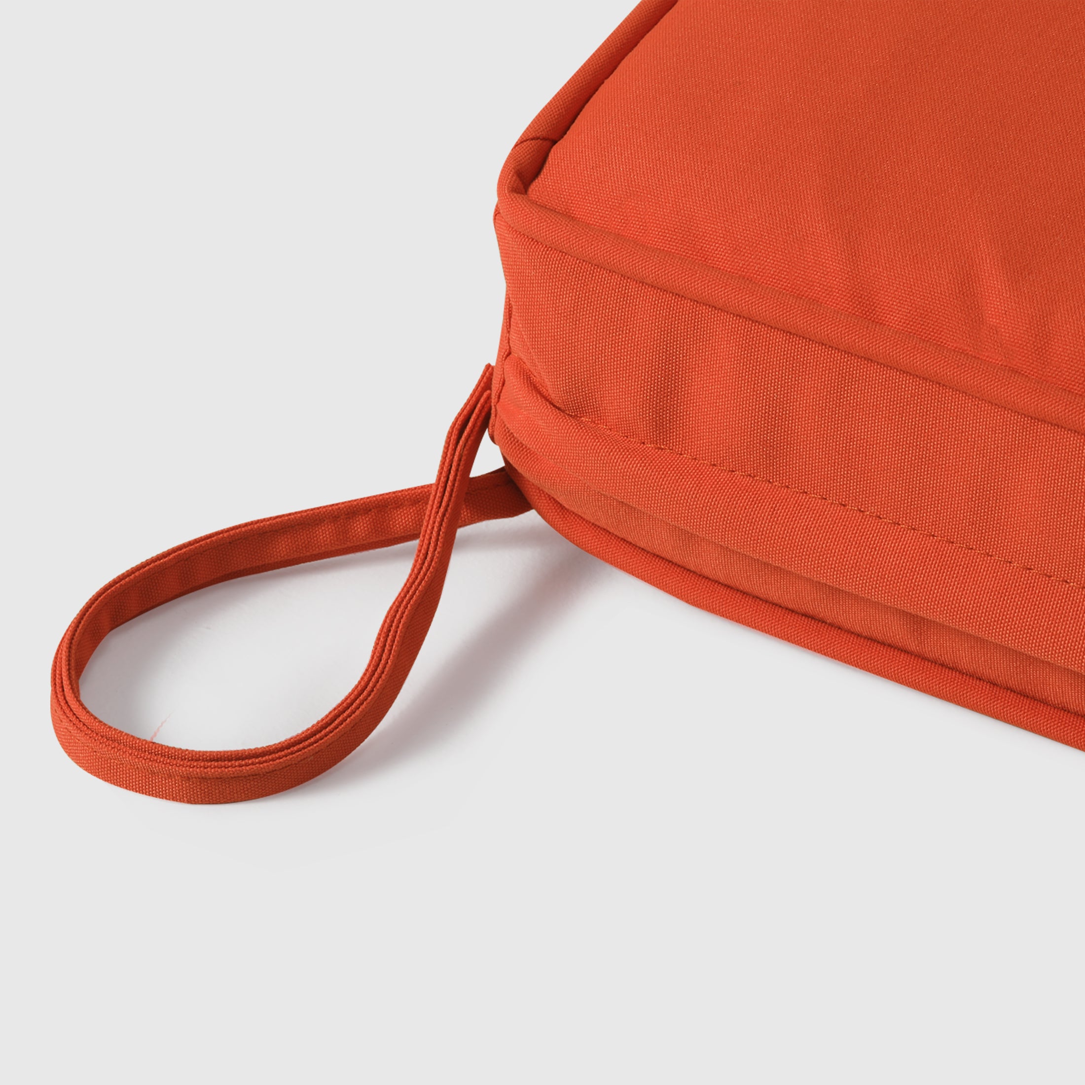 Harmony Outdoor Patio Furniture Seat Chair Square Cushions with Piping. Set of 2, 20" x 19"