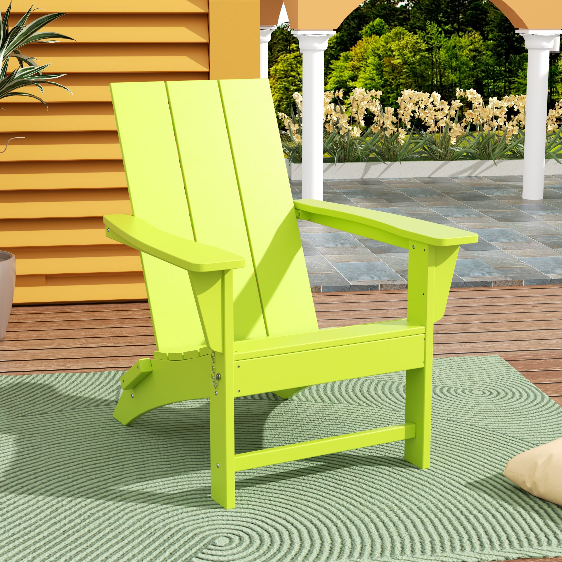 Palms Modern Outdoor Folding Adirondack Chair