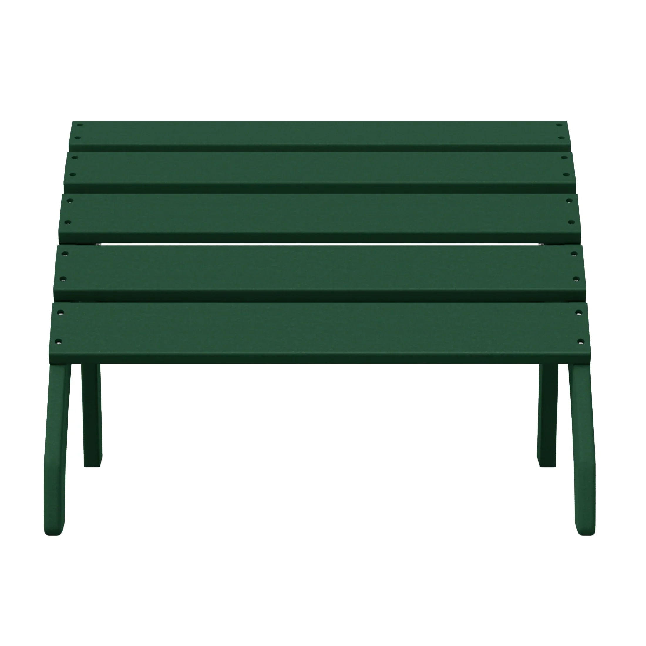Portside Outdoor Patio HDPE Adirondack Ottoman Footrest