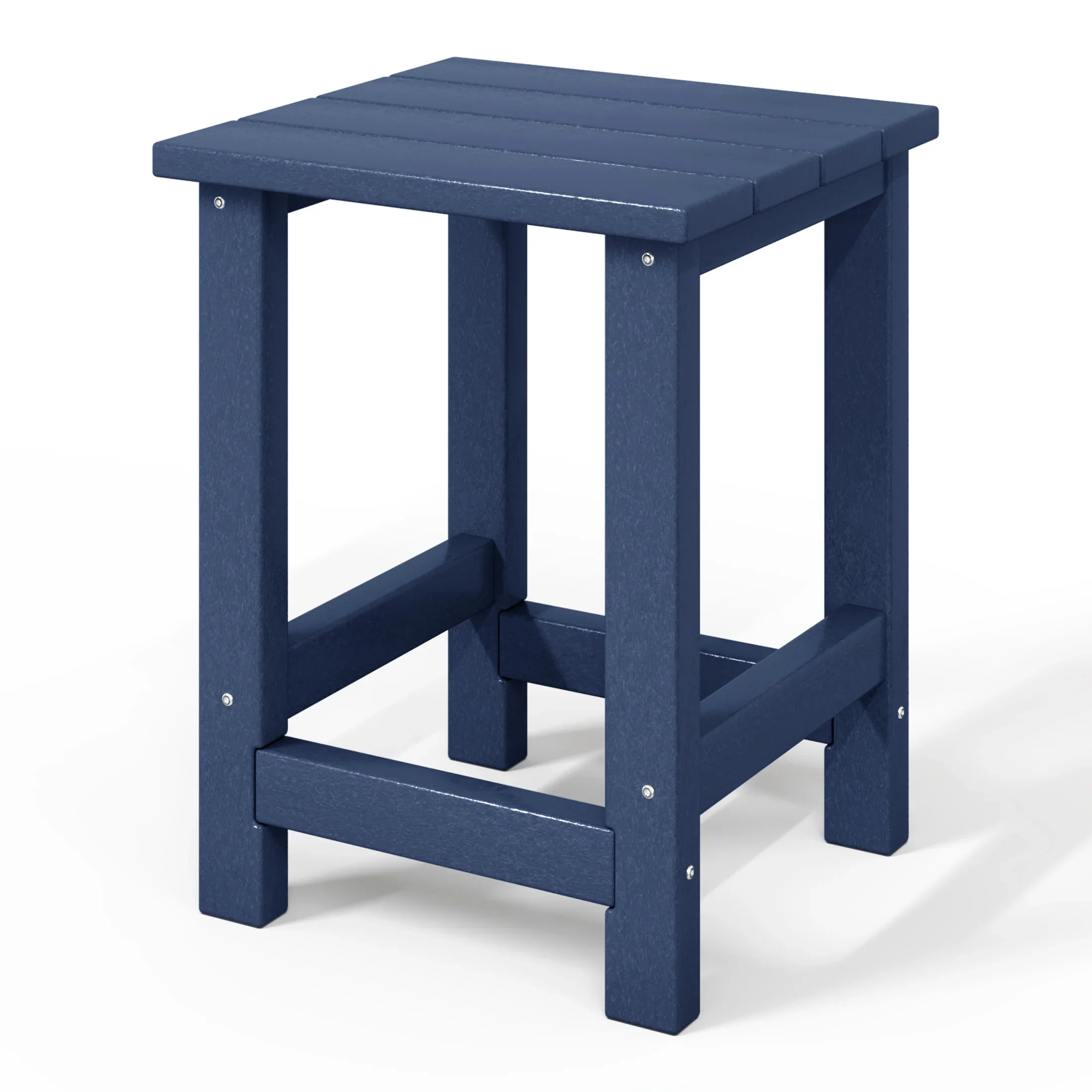 Paradise Kids Outdoor Patio Furniture HDPE Adirondack Square Side Table
