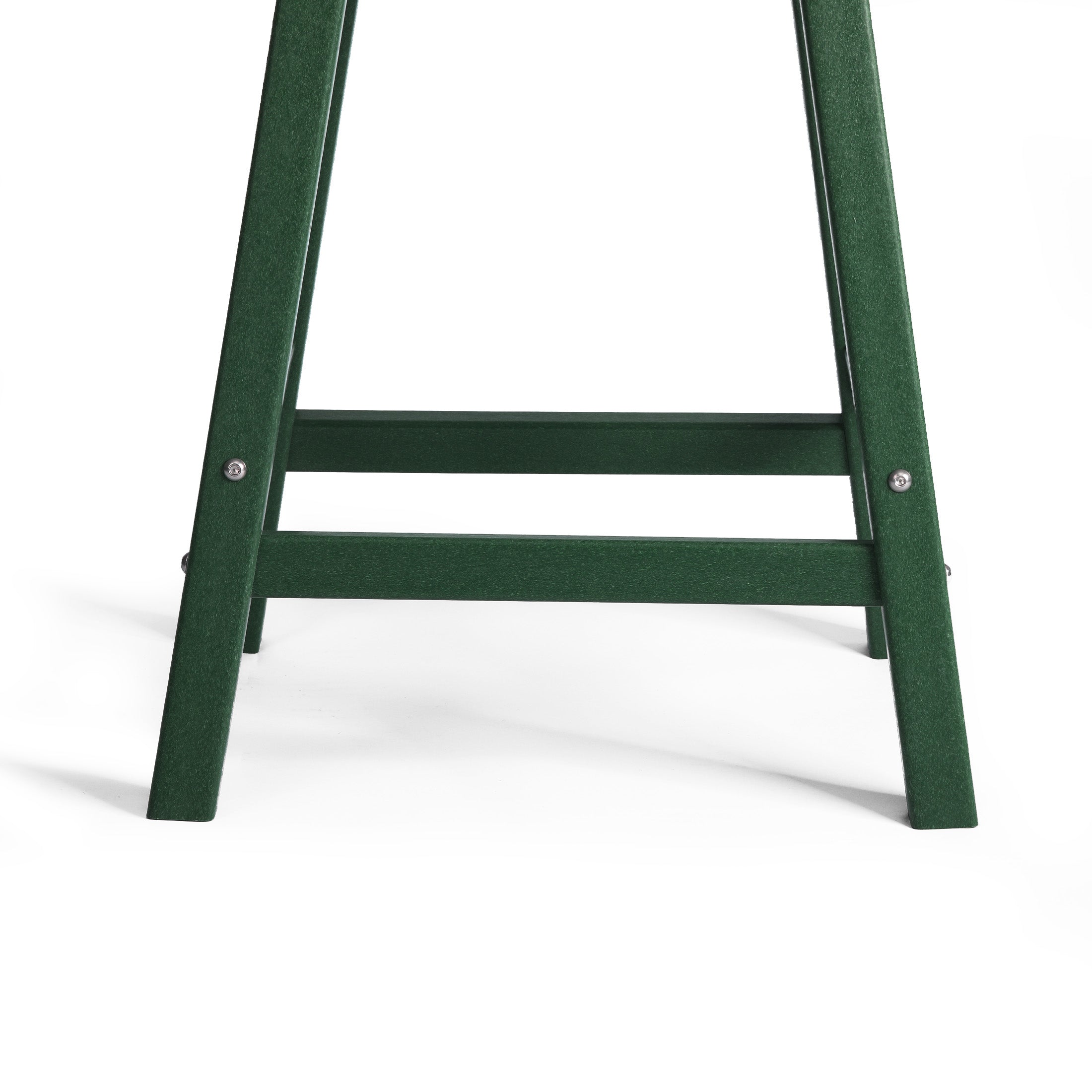 Paradise 24" HDPE Outdoor Patio Counter Height Bar Stools (Set of 2)