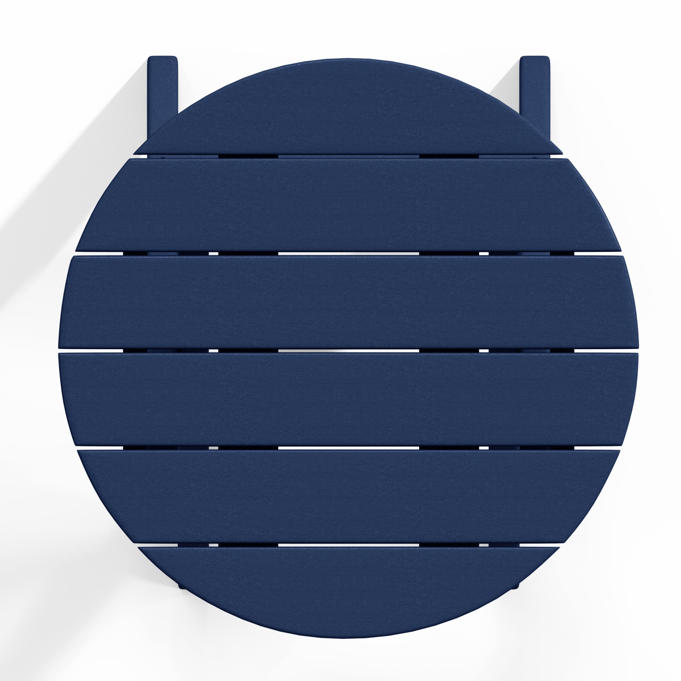 Paradise HDPE Outdoor 24.5 Inch Round Portable Folding Patio Dining Table