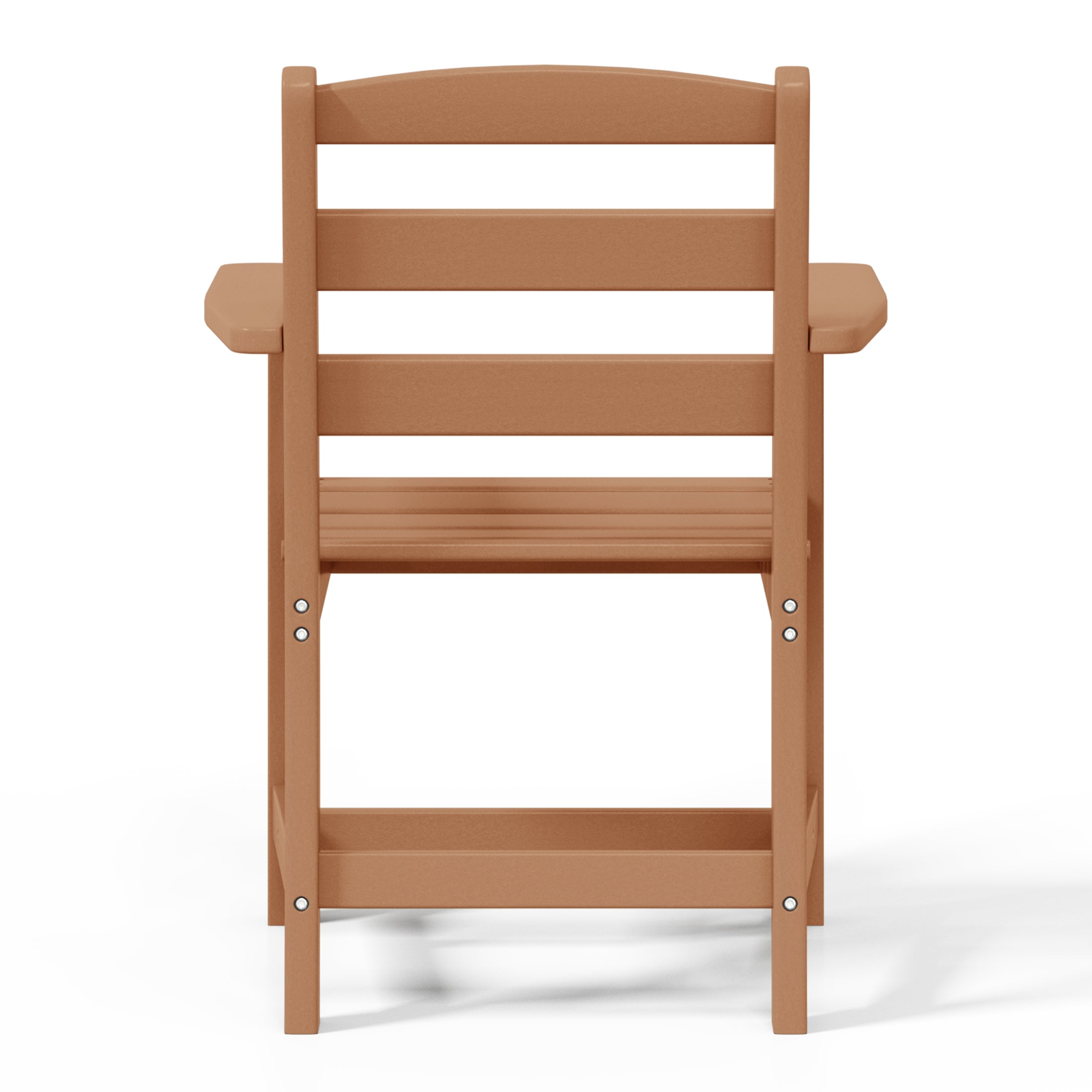 Palms Outdoor HDPE Patio Classic Dining Arm Chair