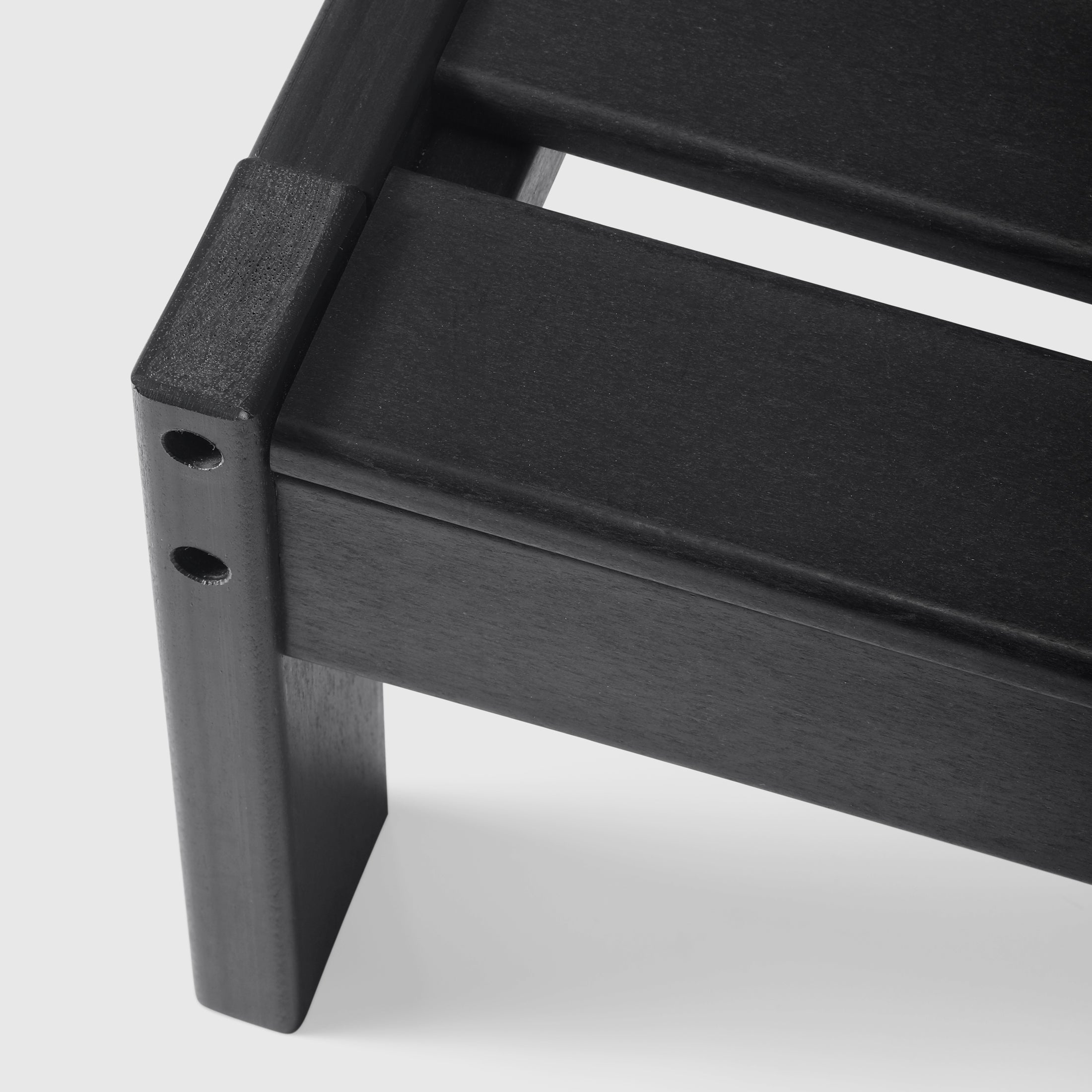 Portsmouth Outdoor HDPE Deep Seating Modular Armless Patio Chair