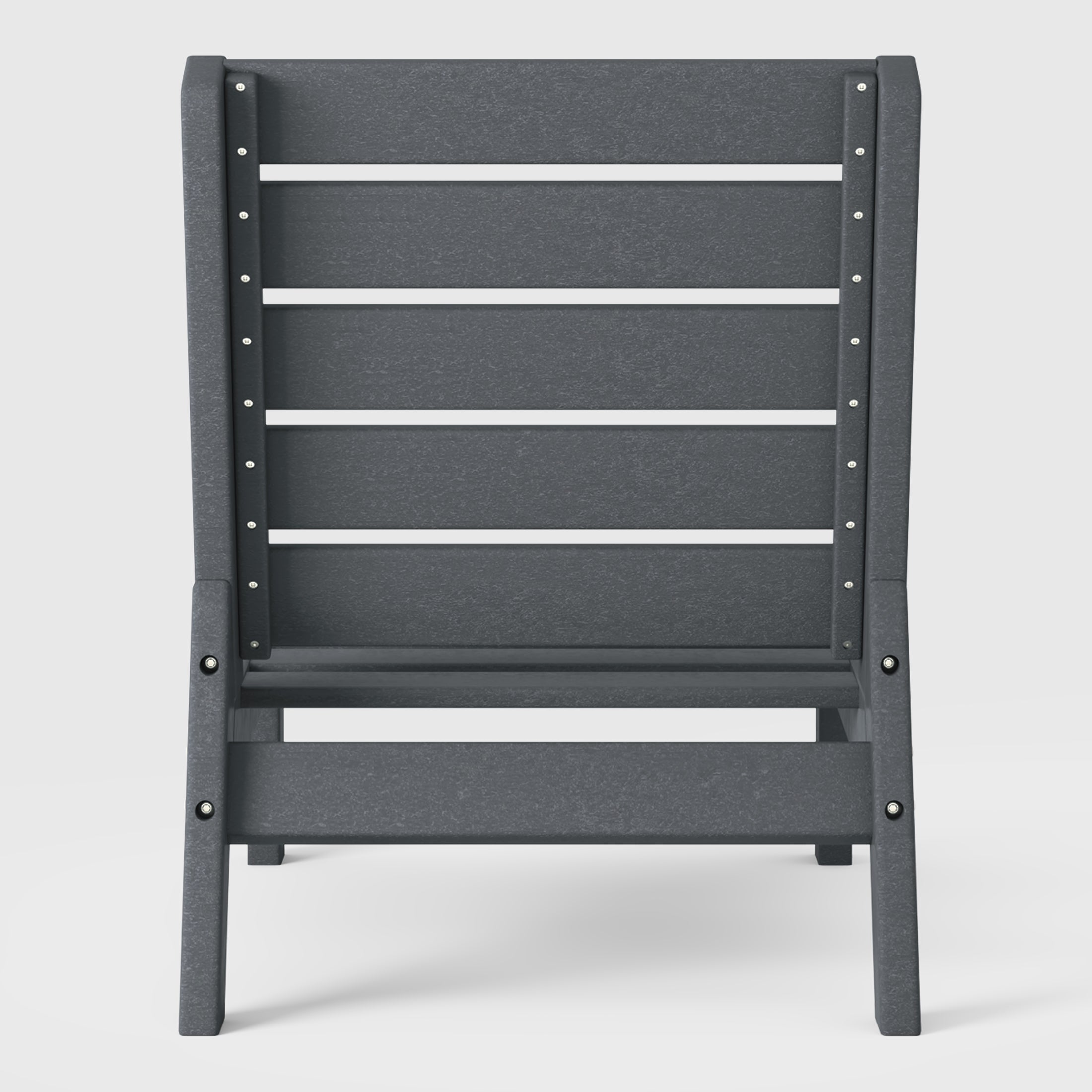 Portsmouth Outdoor HDPE Deep Seating Modular Armless Patio Chair