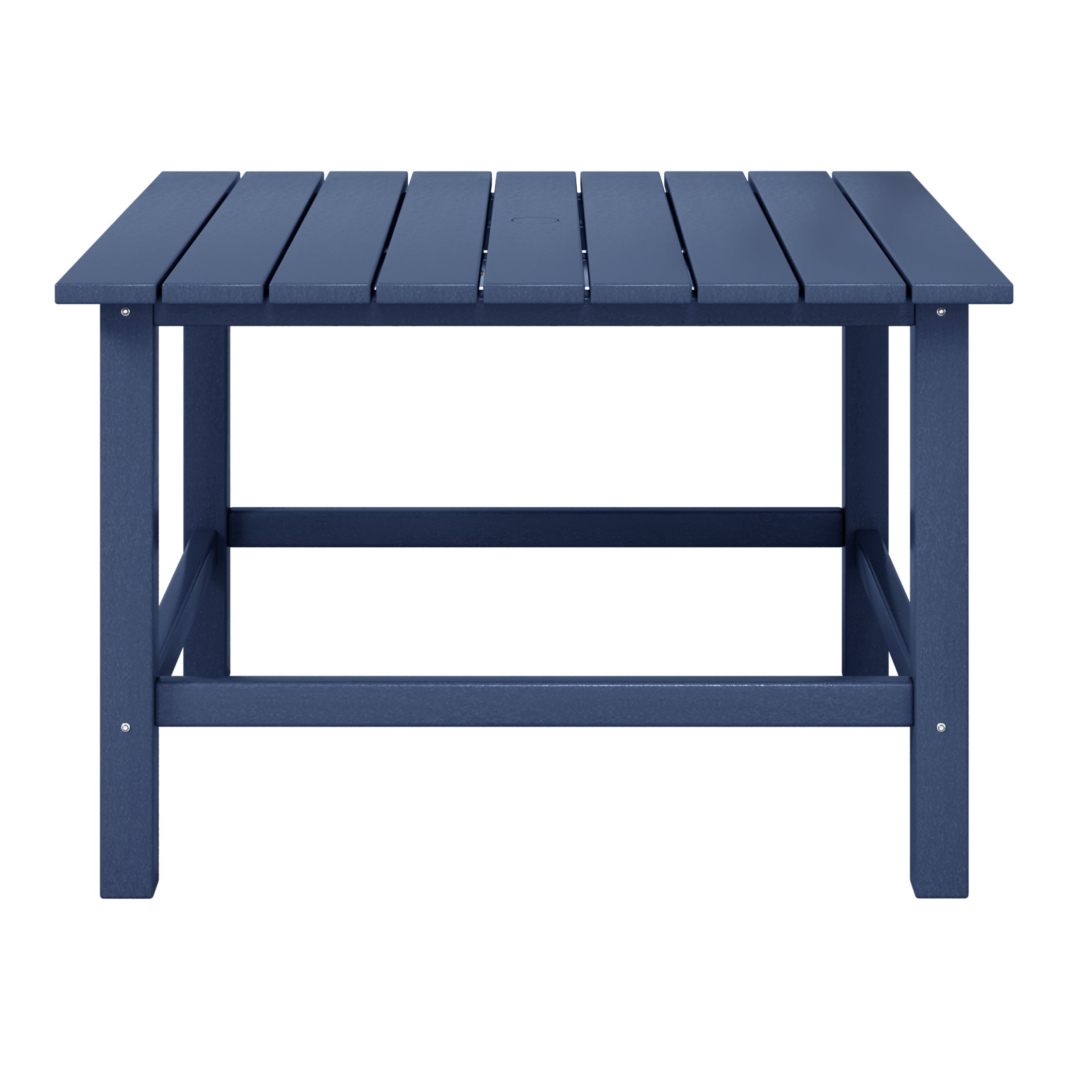 Paradise Kids Outdoor Patio Furniture HDPE 30" Wide Square Dining Table